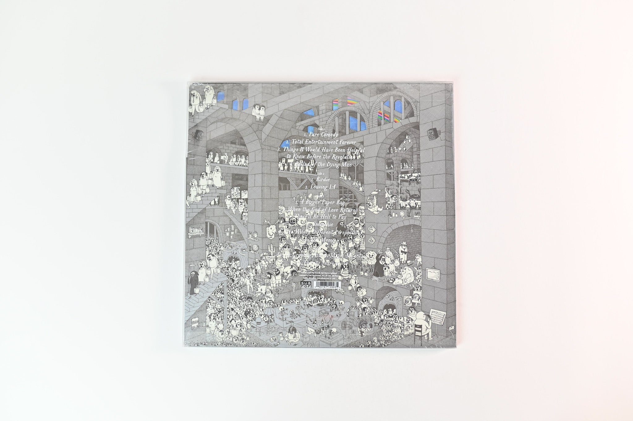 Father John Misty - Pure Comedy on Sub Pop Sealed Aluminum and Copper Colored Vinyl