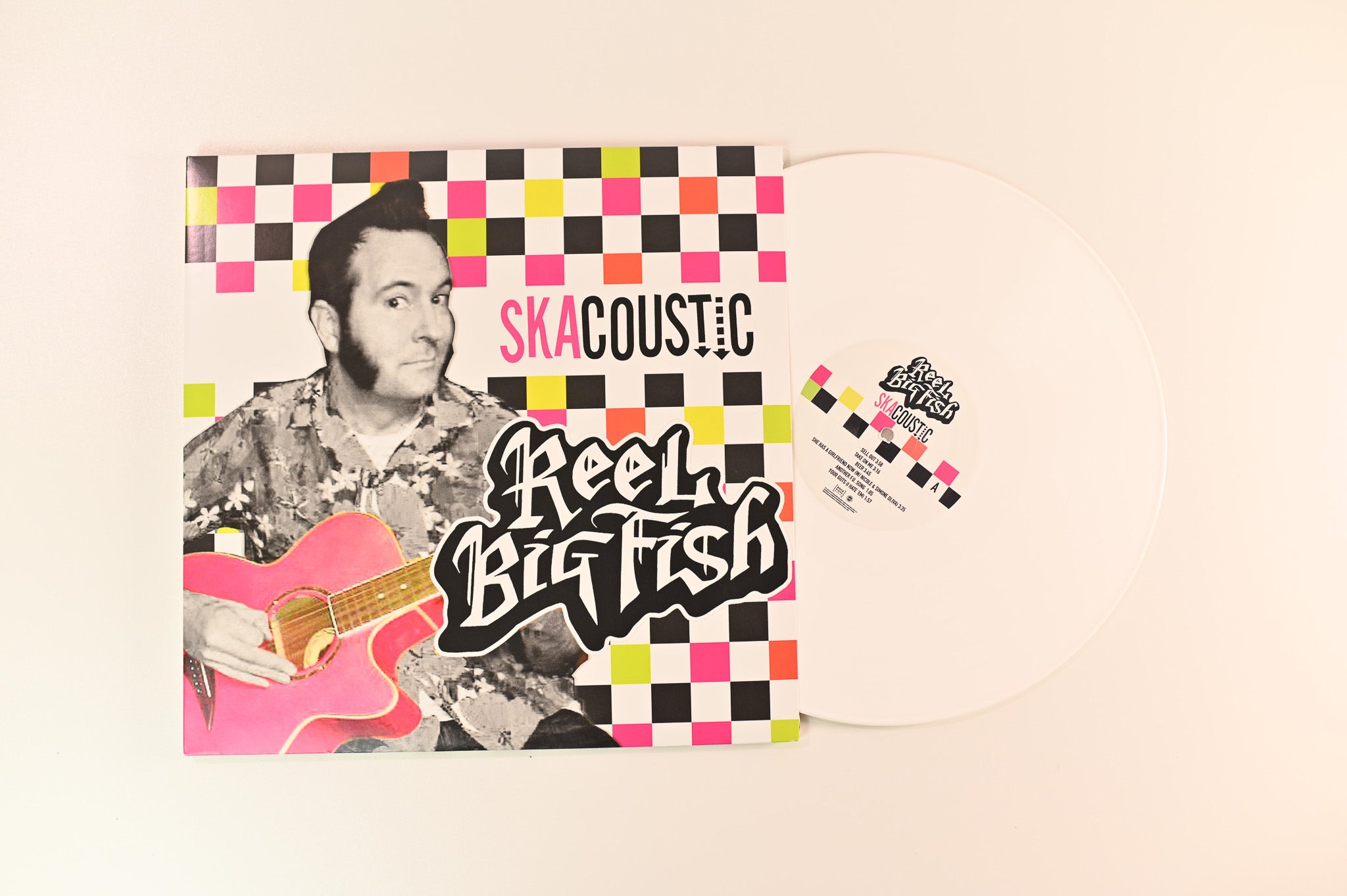 Reel Big Fish - Skacoustic on Rock Ridge Music White / Blue Vinyl