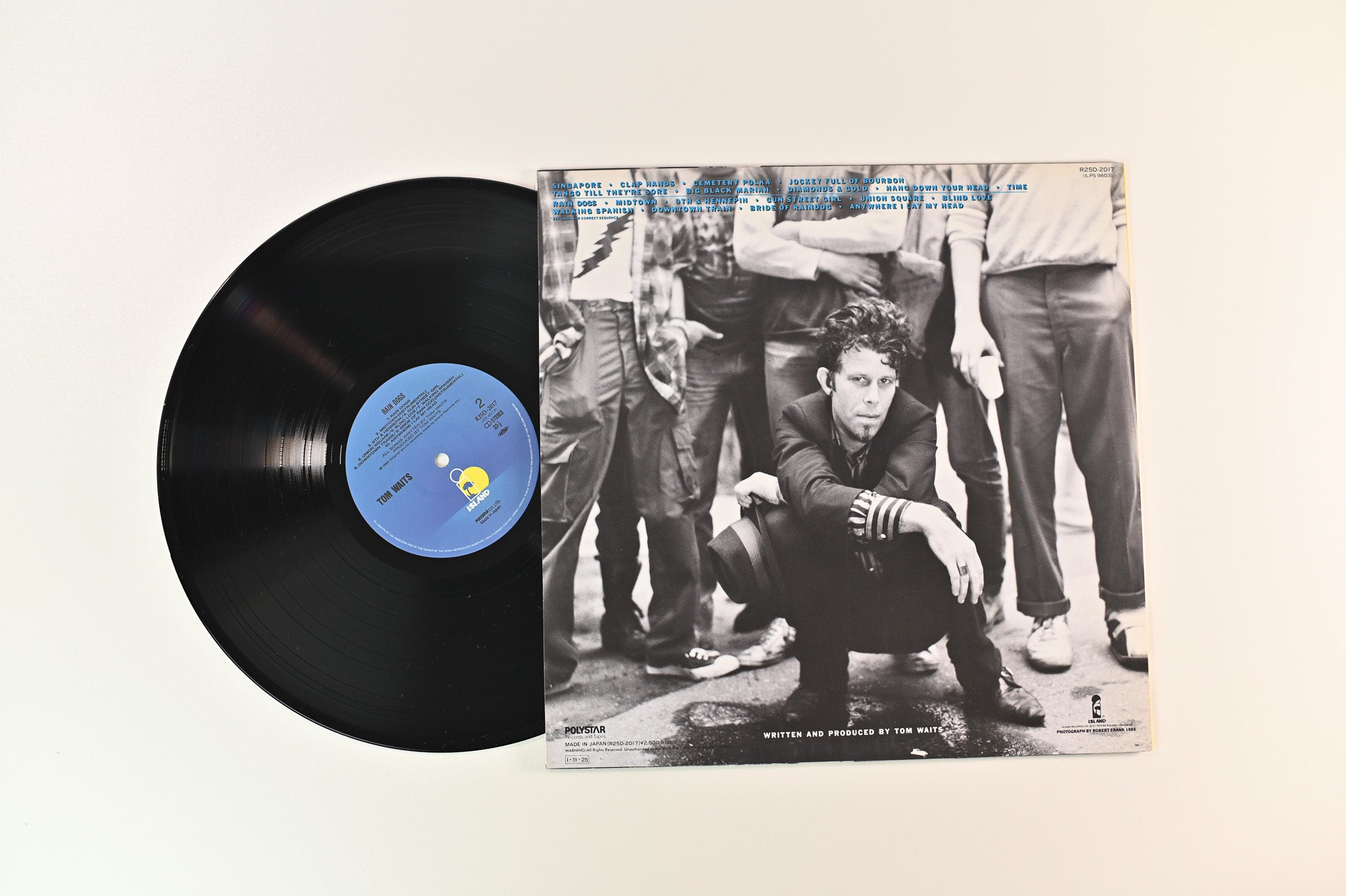 Tom Waits - Rain Dogs on Island Japanese Pressing