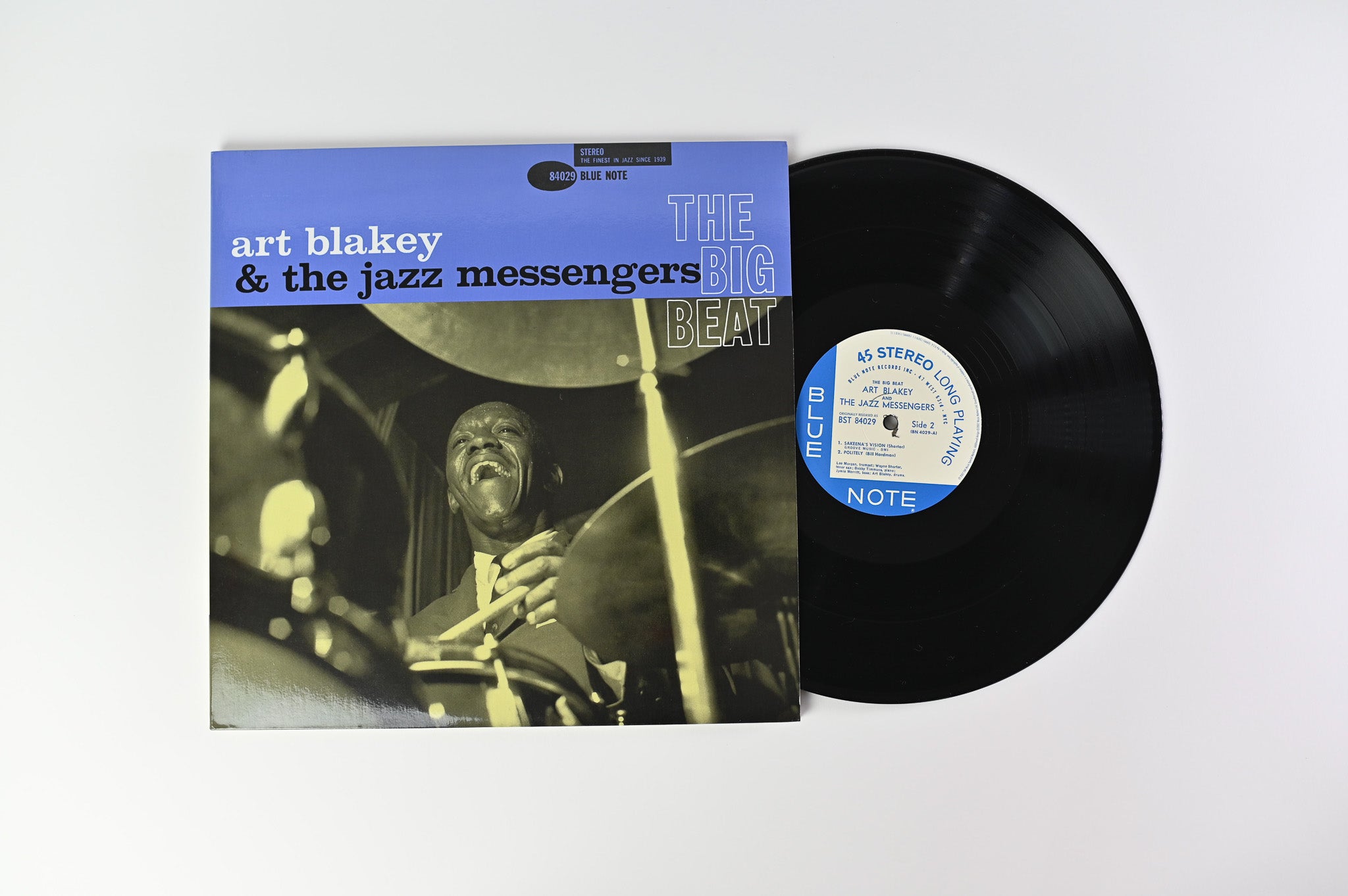 Art Blakey & The Jazz Messengers - The Big Beat on Blue Note Music Matters Ltd Reissue Numbered 45 RPM