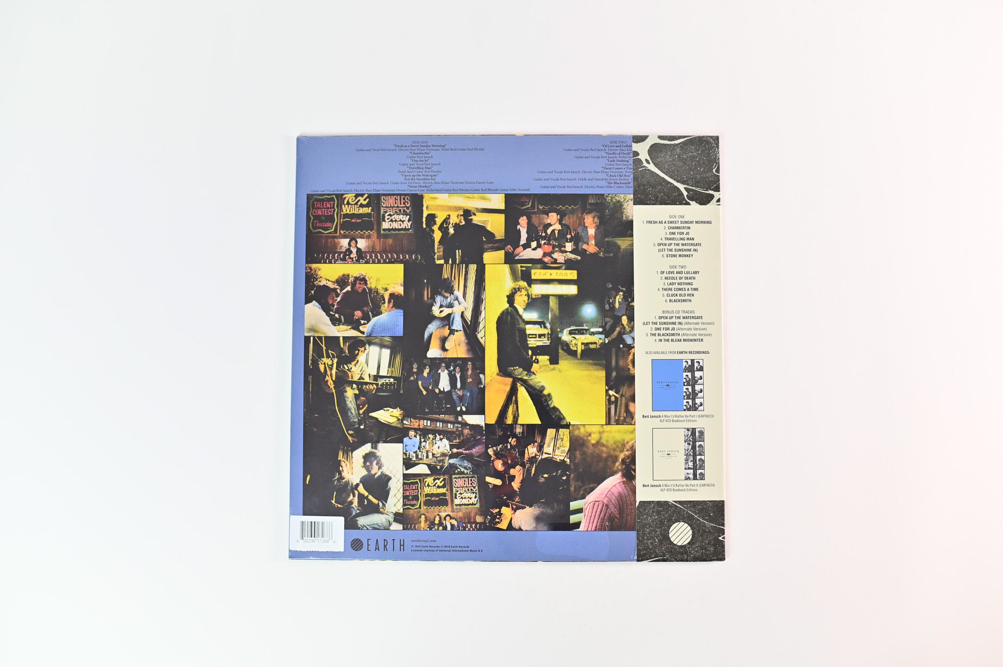Bert Jansch - L.A. Turnaround on Earth - Sealed Blue Vinyl