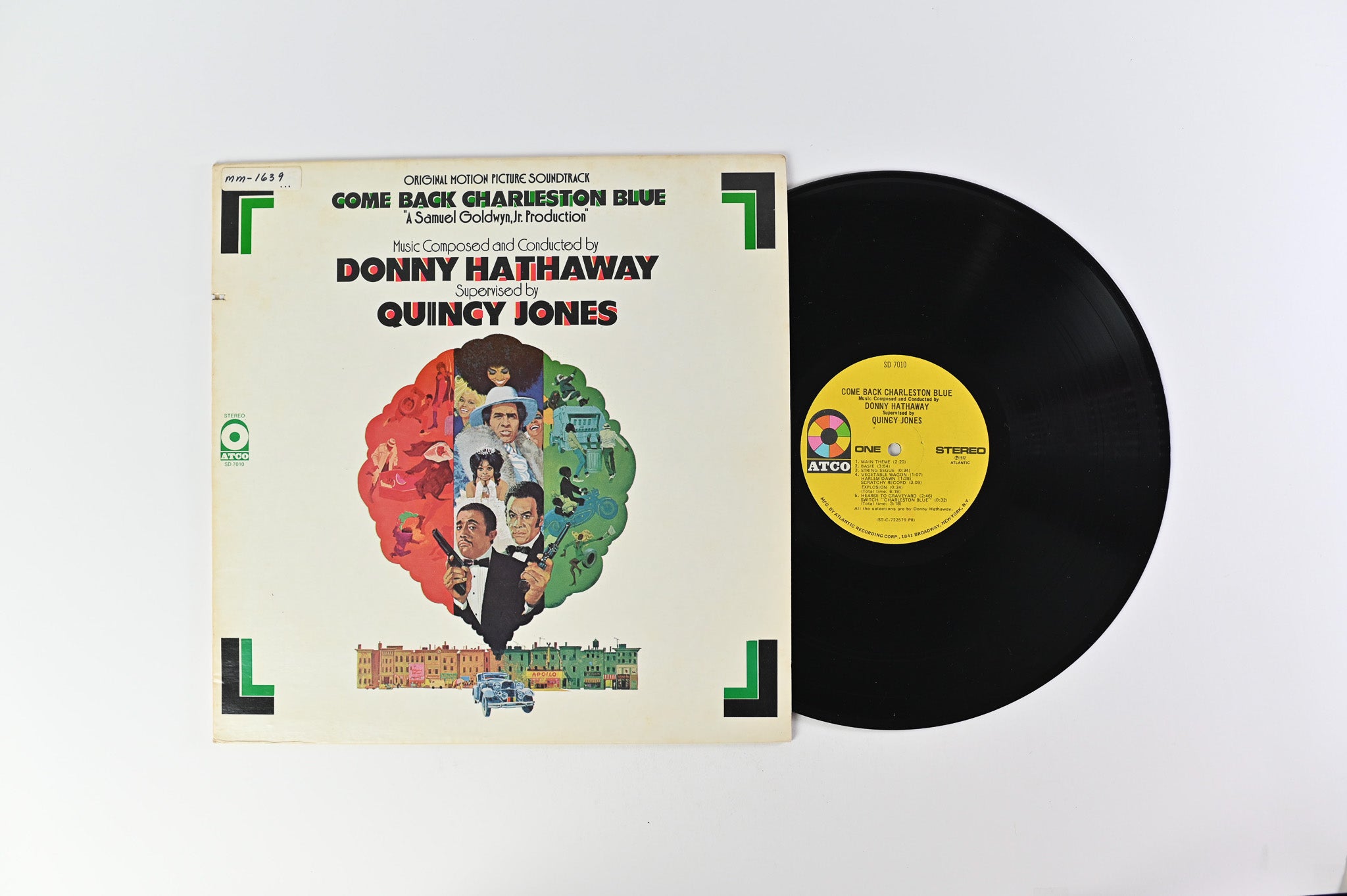 Donny Hathaway - Come Back Charleston Blue (Original Motion Picture Soundtrack) on ATCO Records