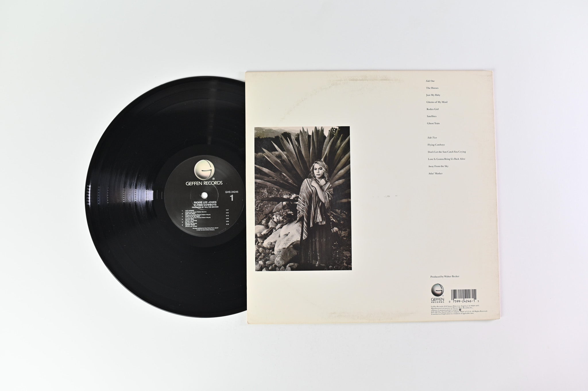 Rickie Lee Jones - Flying Cowboys on Geffen Records