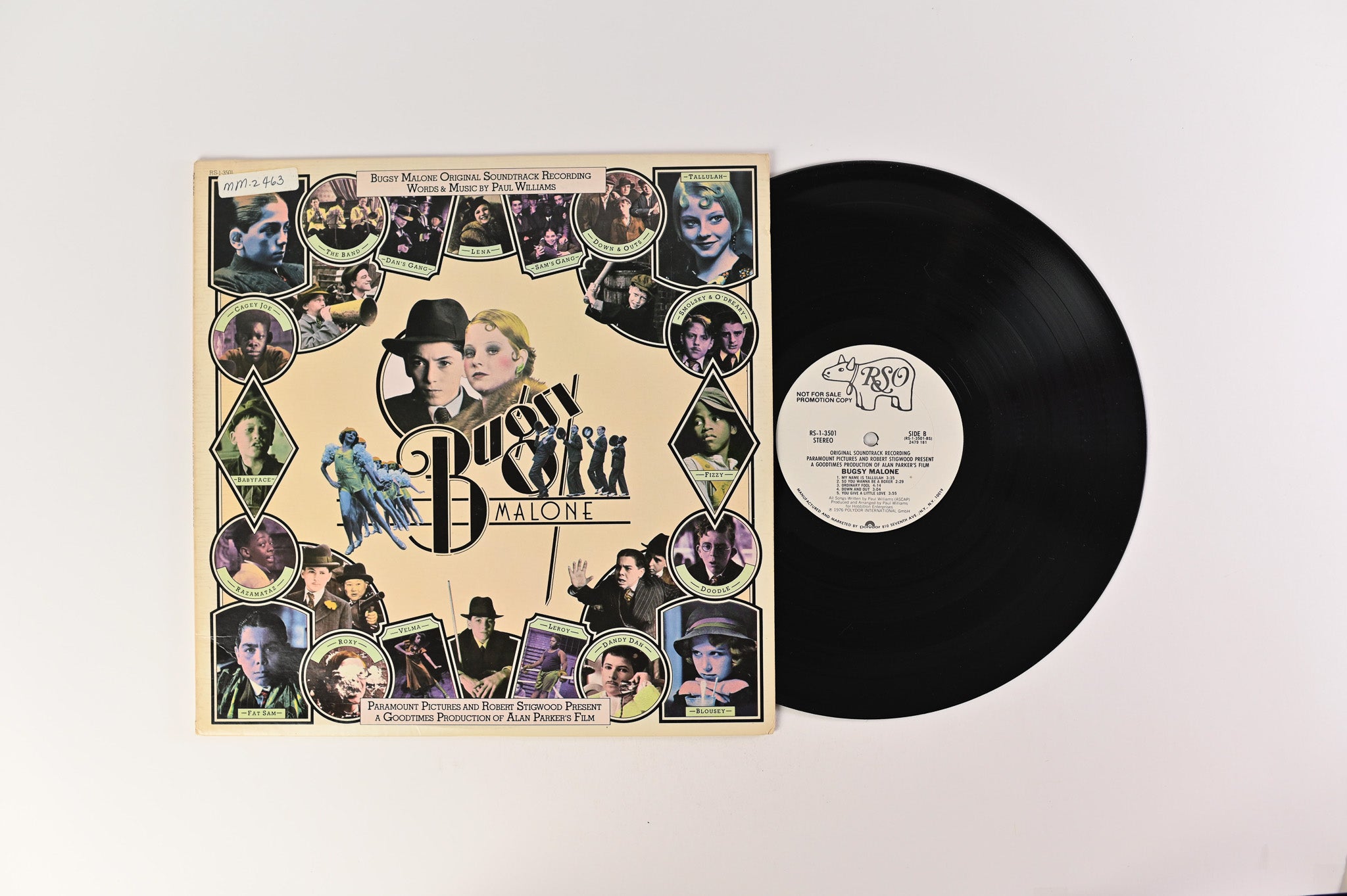 Paul Williams - Bugsy Malone (Original Soundtrack Recording) Promo on RSO