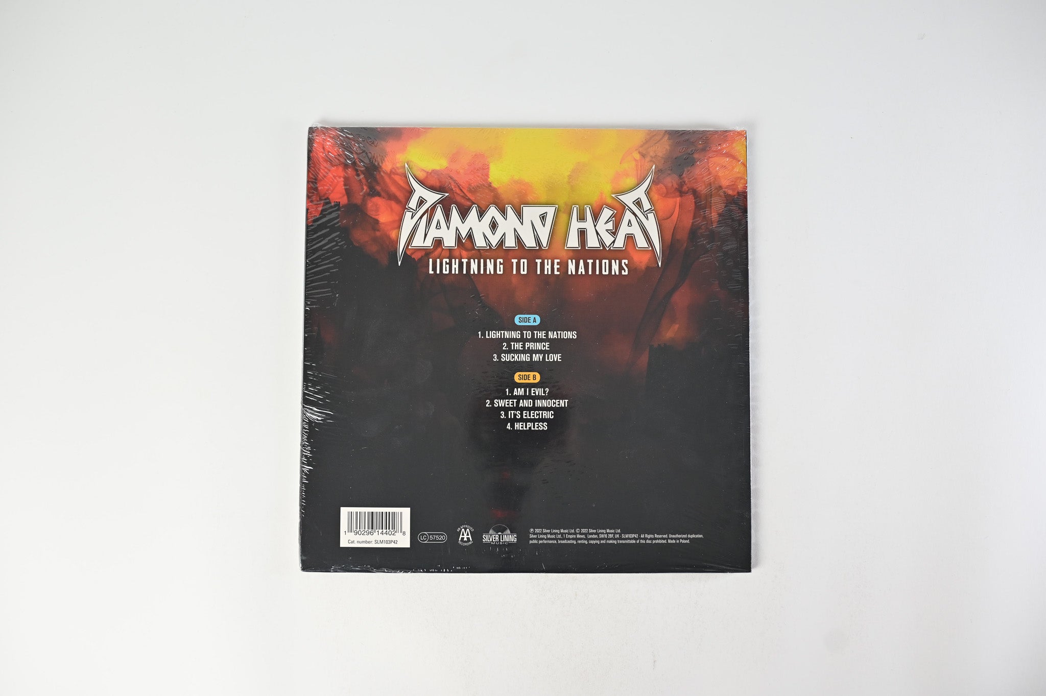 Diamond Head - Lightning To The Nations on Silver Lining Music / An Approved Recordings - Sealed