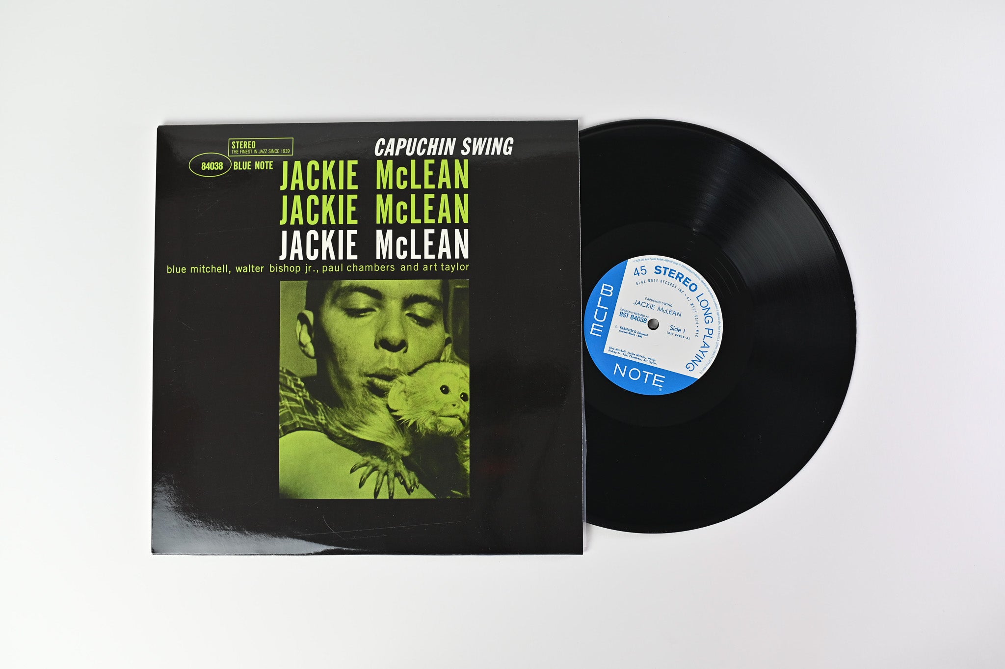 Jackie McLean - Capuchin Swing on Blue Note Analogue Productions Reissue Numbered 45 RPM