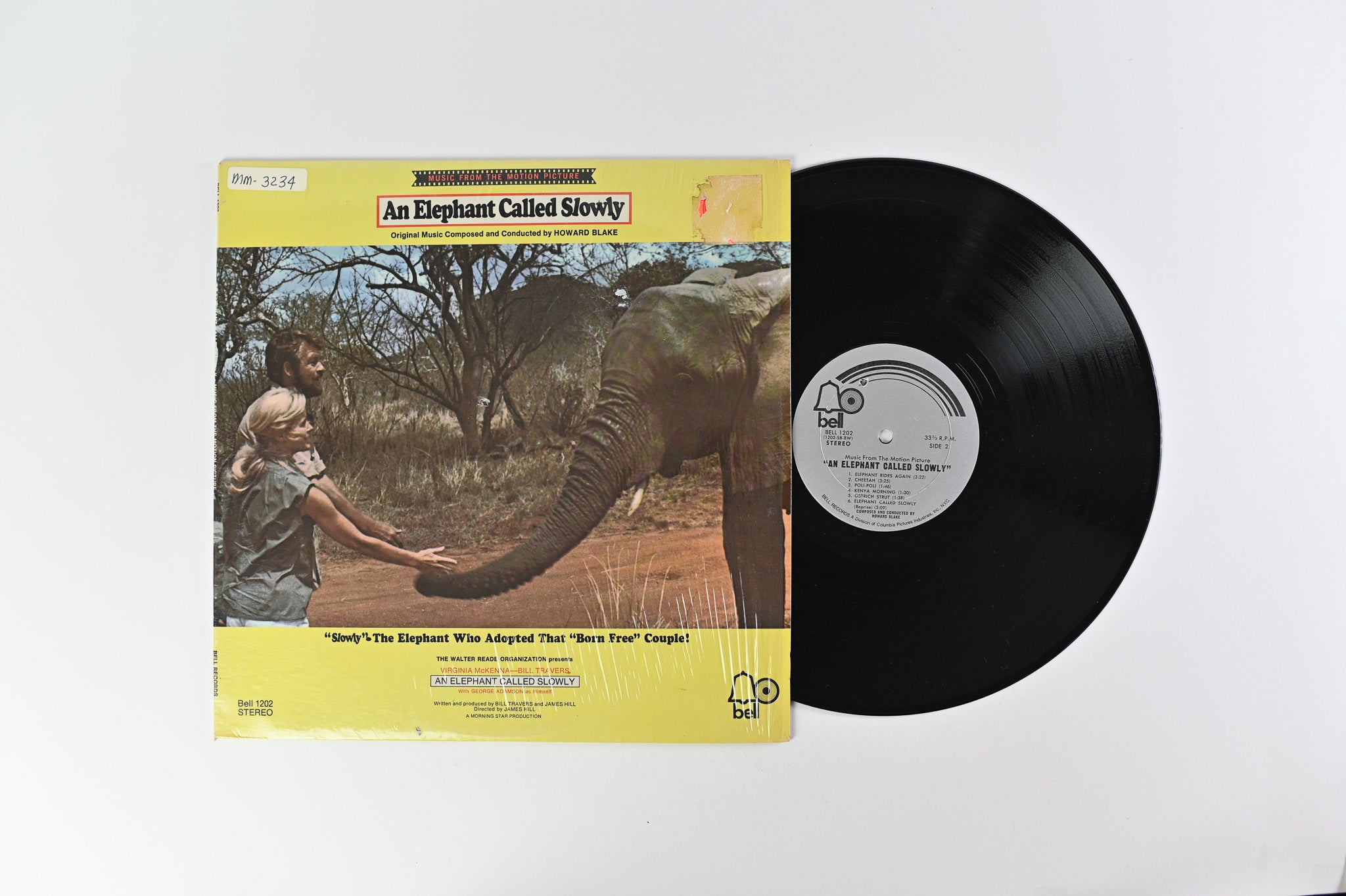 Howard Blake - An Elephant Called Slowly on Bell Records