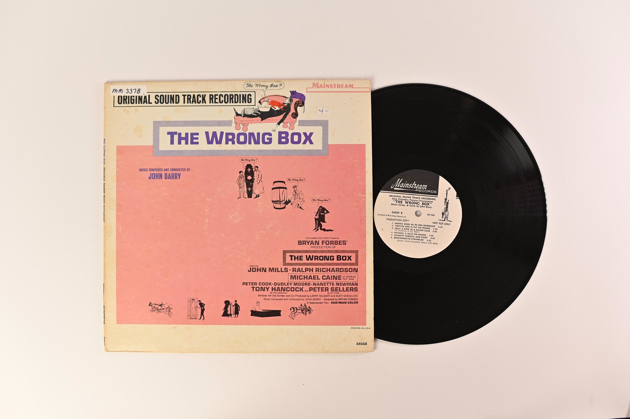 John Barry - The Wrong Box on Mainstream Records