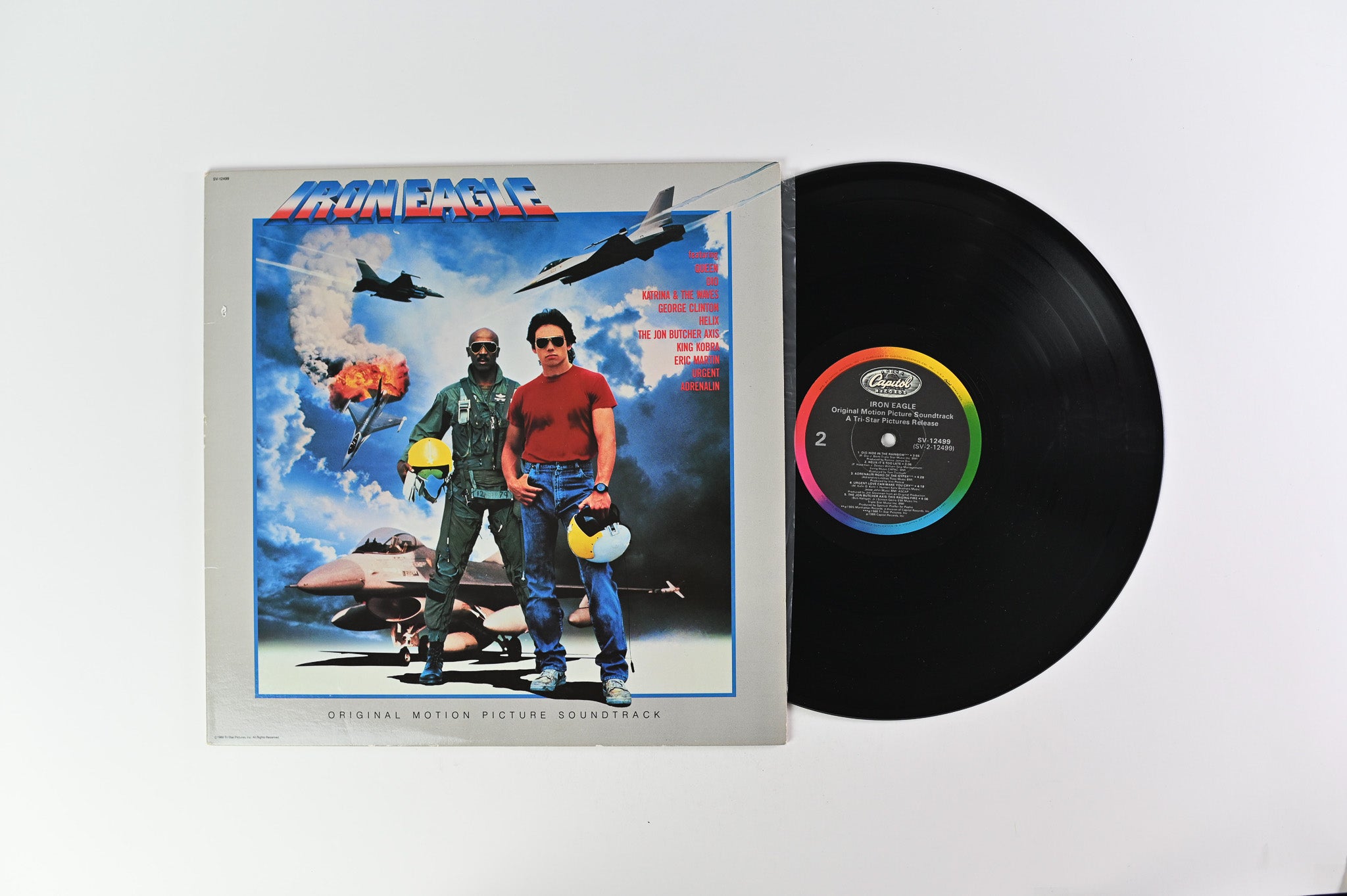 Various - Iron Eagle (Original Motion Picture Soundtrack) on Capitol Records