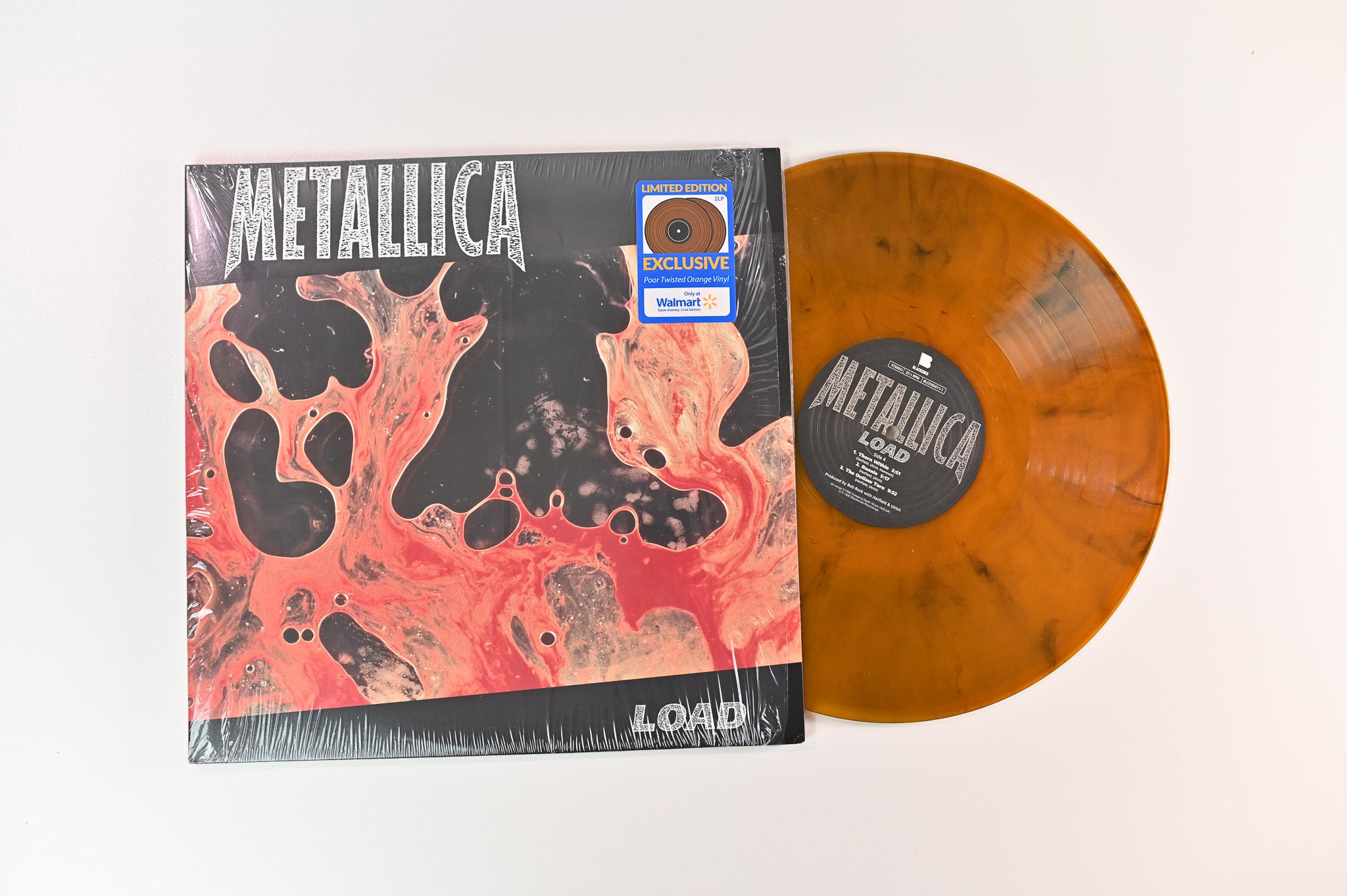 Metallica - Load on Blackened Ltd Orange W/ Black Smoke Reissue