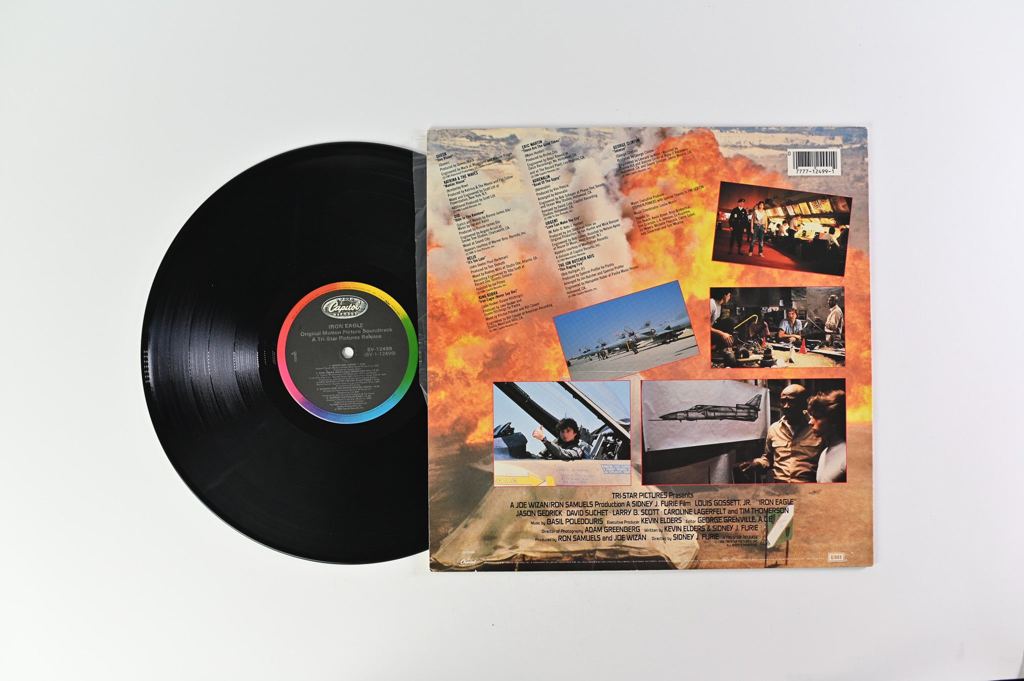 Various - Iron Eagle (Original Motion Picture Soundtrack) on Capitol Records