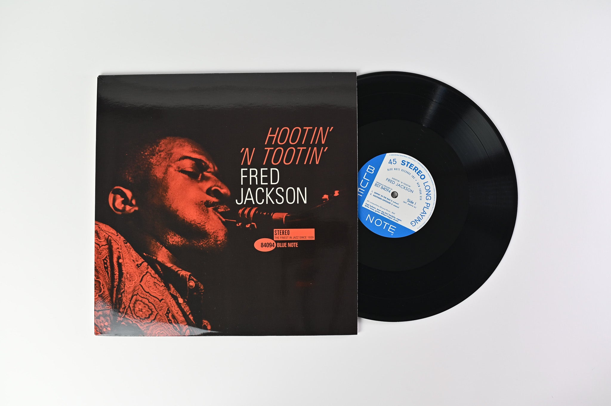Fred Jackson - Hootin' 'N Tootin' on Blue Note Analogue Productions Reissue Numbered 45 RPM
