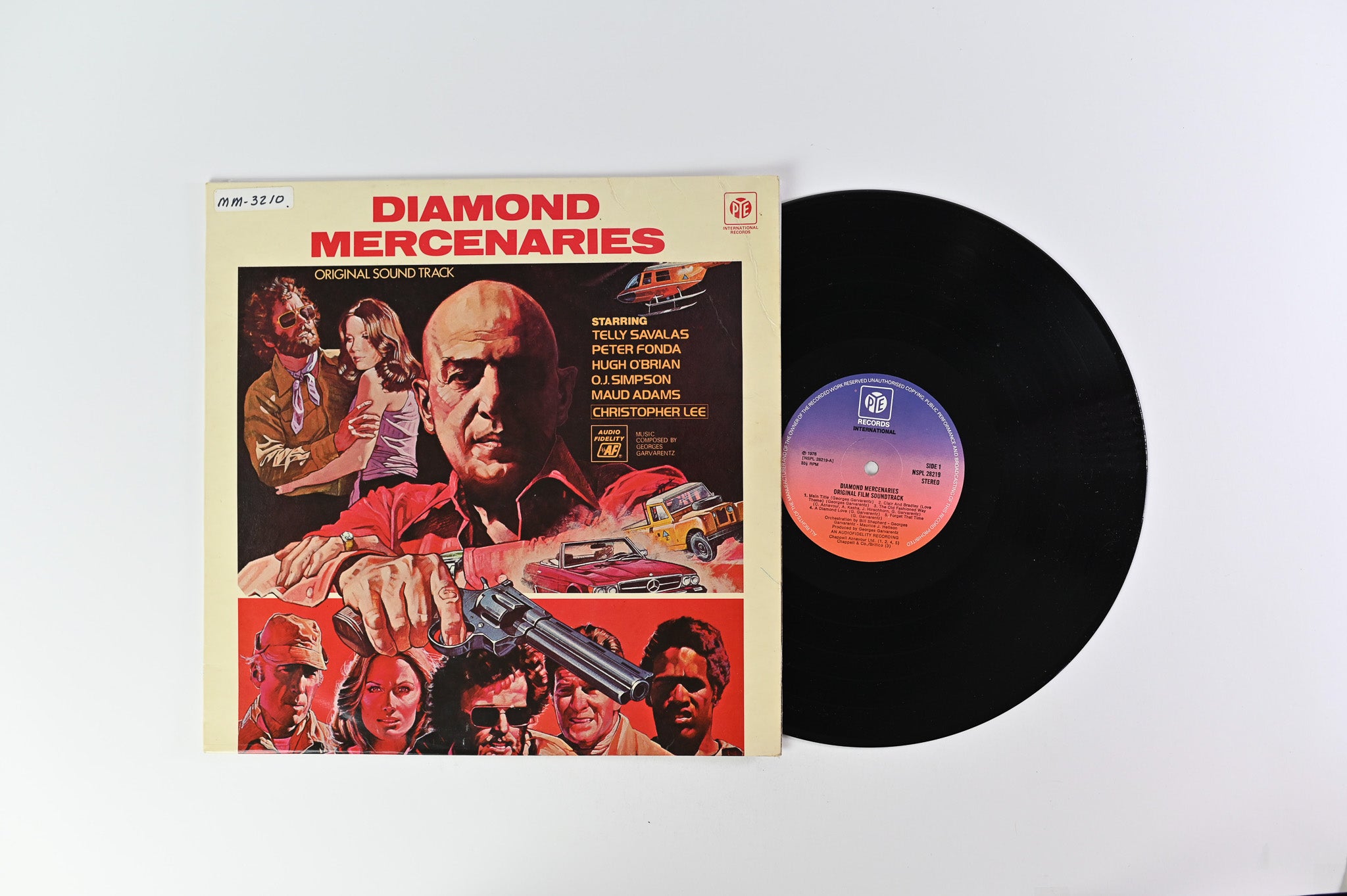 Georges Garvarentz - Diamond Mercenaries (Original Soundtrack) on PYE International