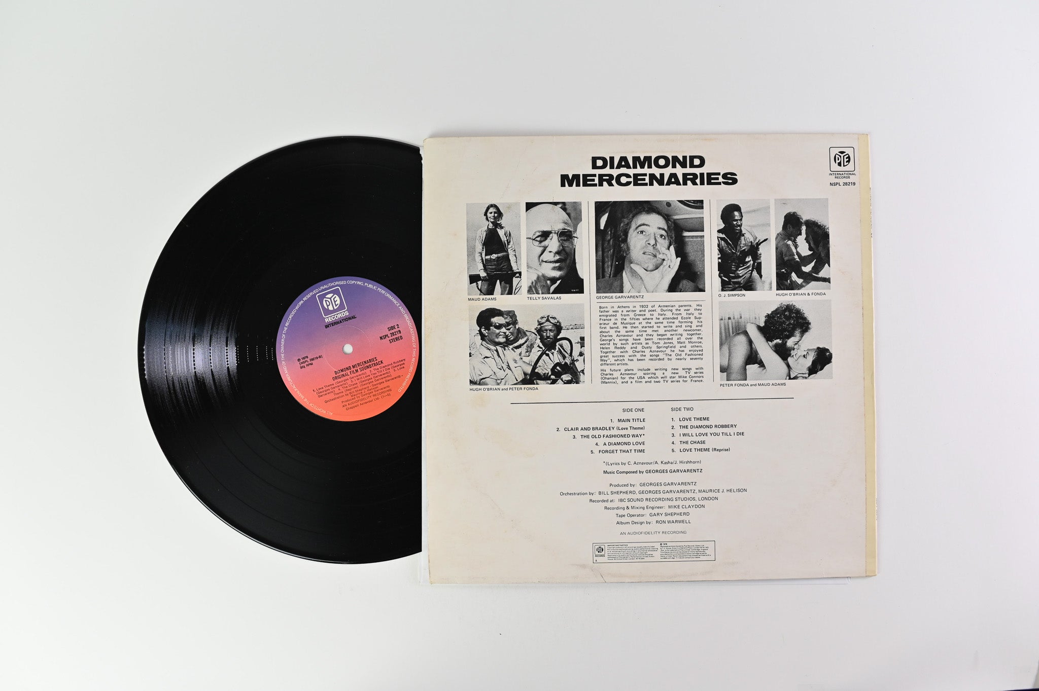 Georges Garvarentz - Diamond Mercenaries (Original Soundtrack) on PYE International