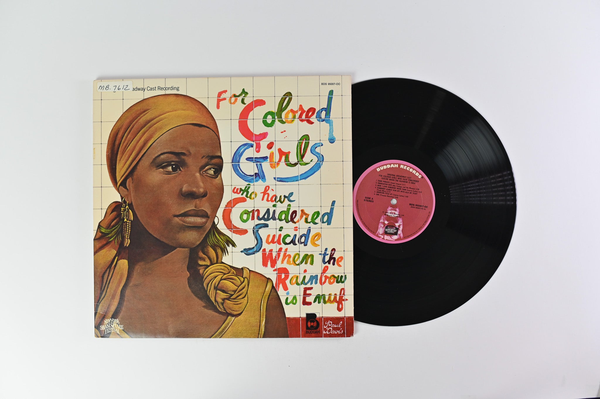 Various - Original Broadway Cast Recording - For Colored Girls Who Have Considered Suicide When the Rainbow is Enuf on Buddah Records