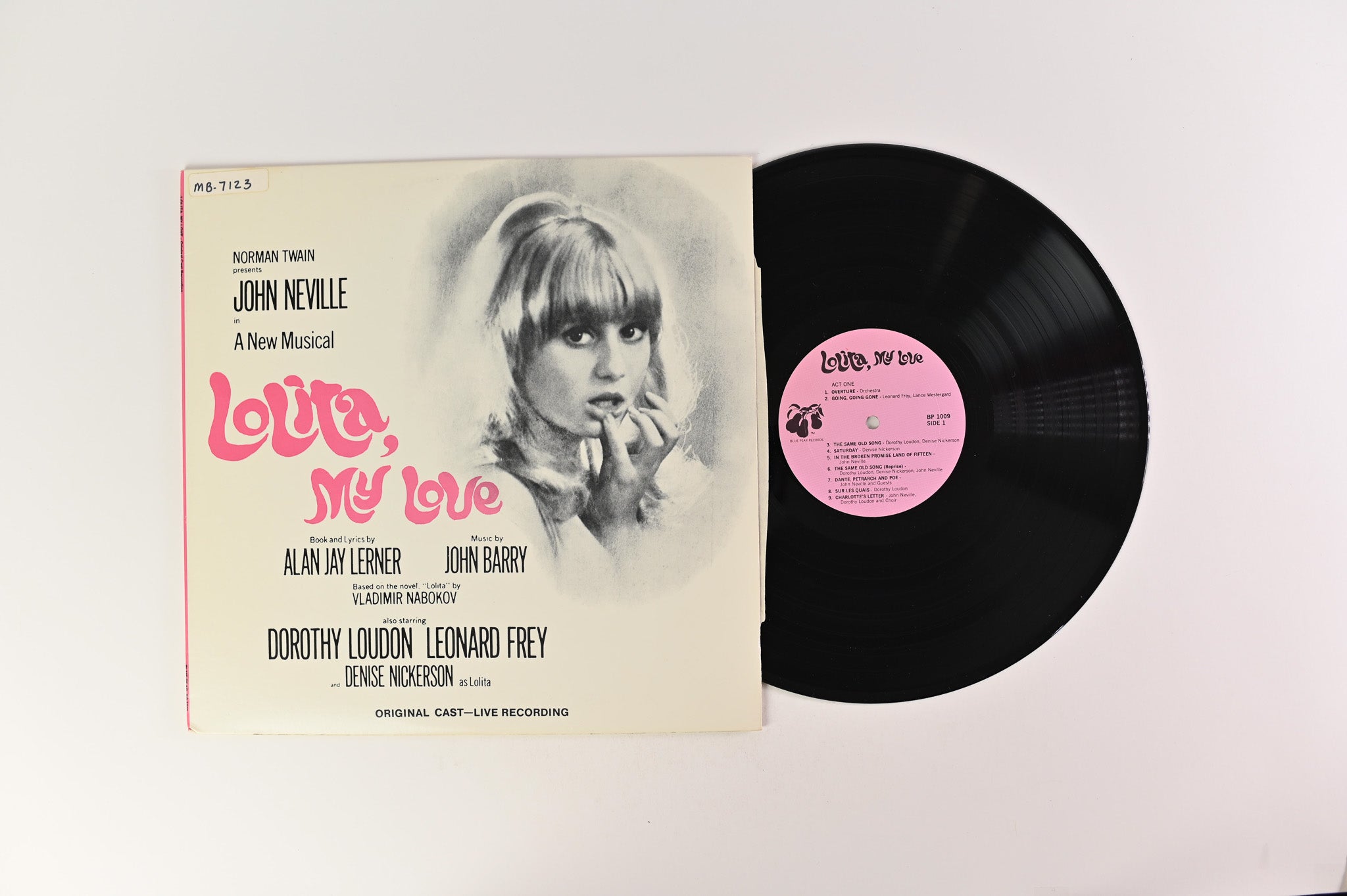 Lolita, My Love - Original Cast, John Barry on Blue Pear Records