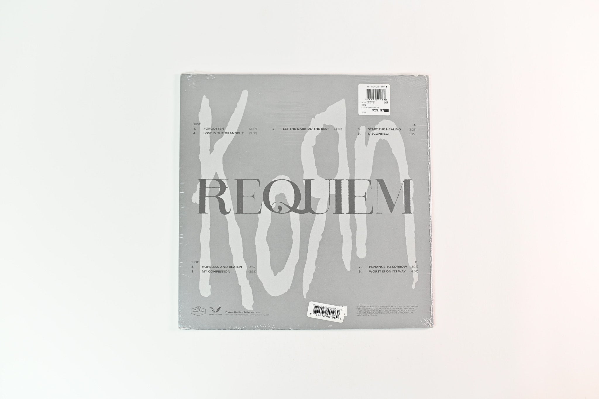Korn - Requiem on Loma Vista Ltd Coke Bottle Clear Sealed