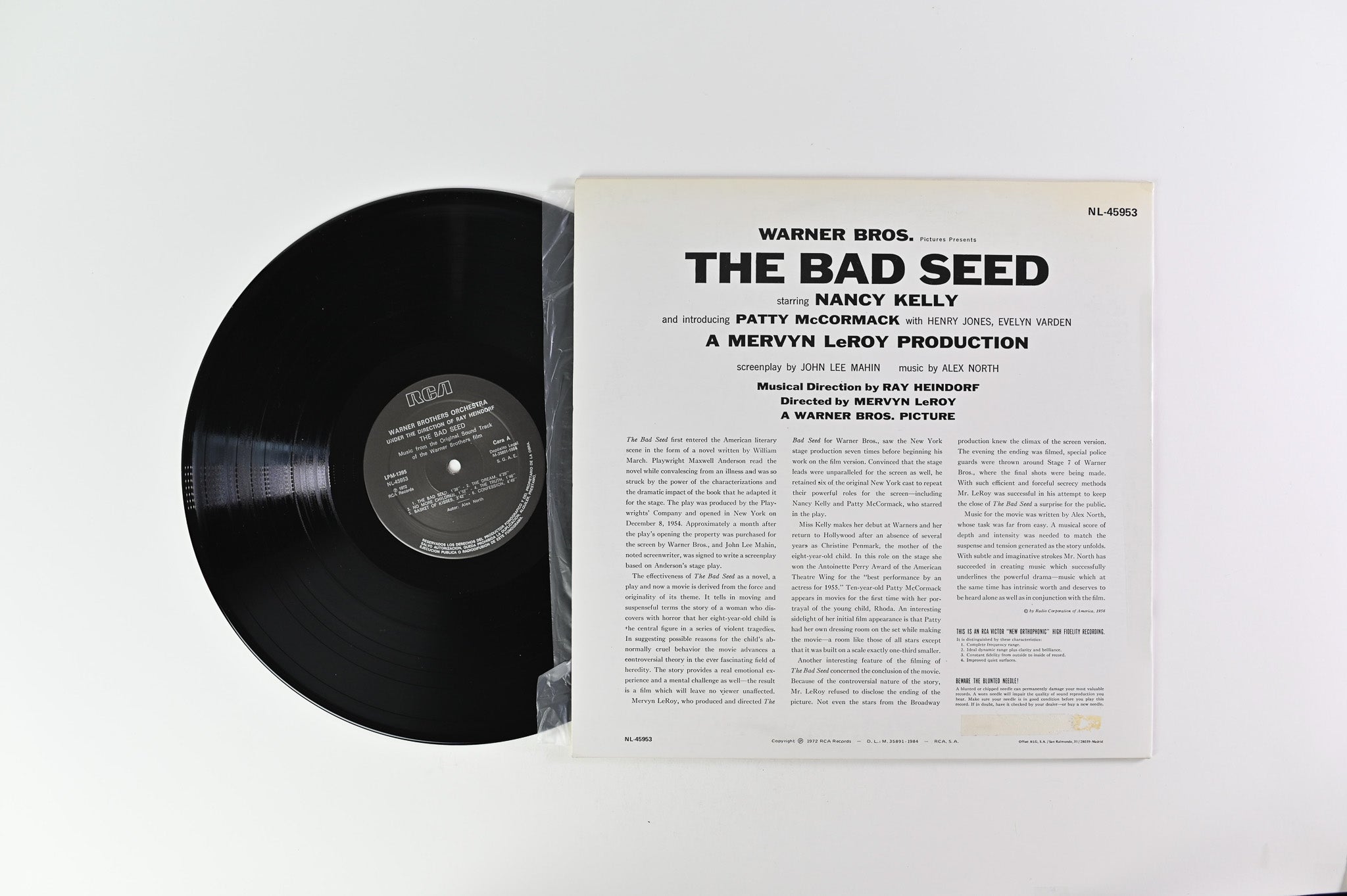 Alex North - The Bad Seed on RCA Victor