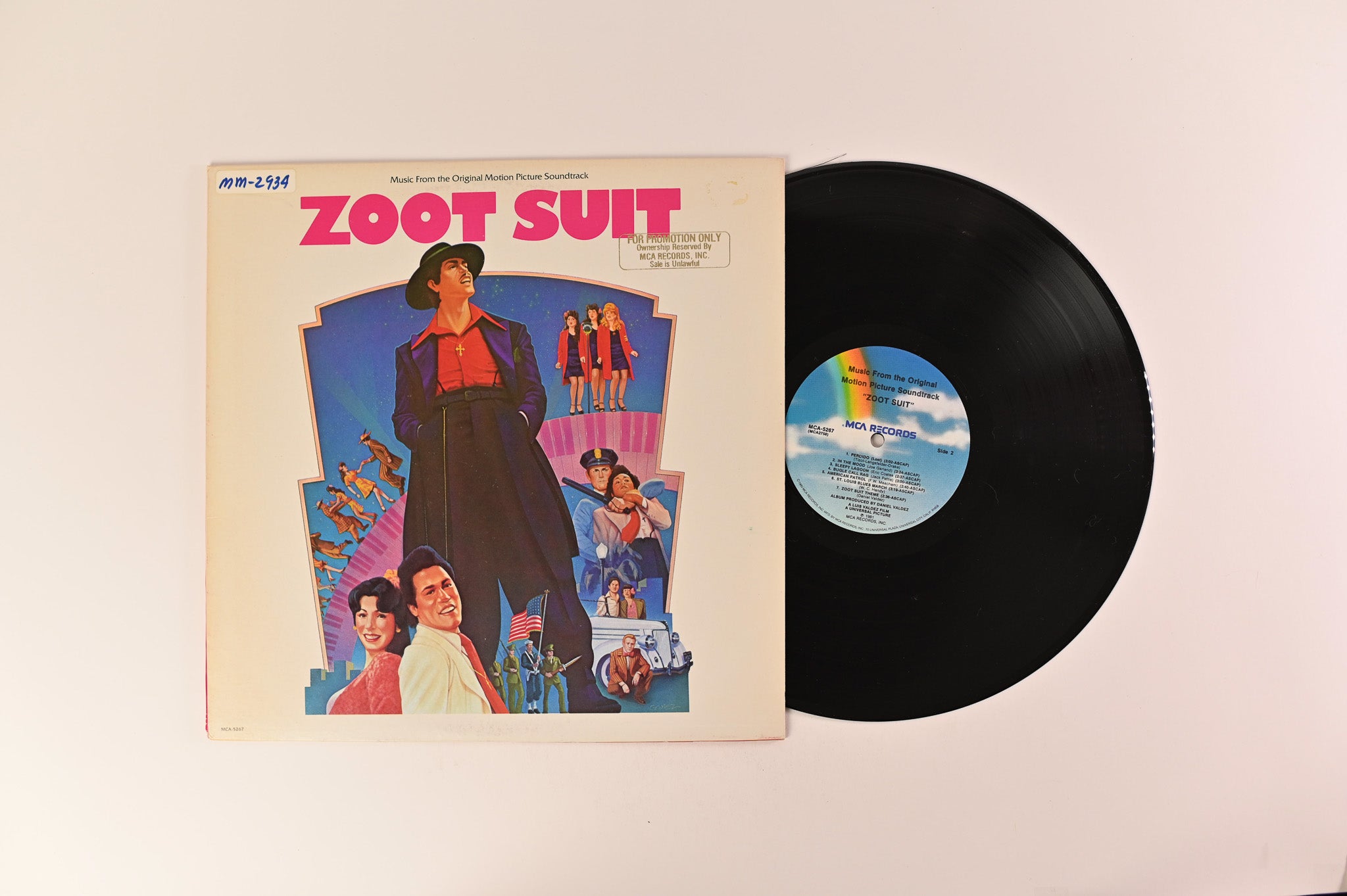 Daniel Valdez - Zoot Suit - Music From The Original Motion Picture Soundtrack on MCA Records