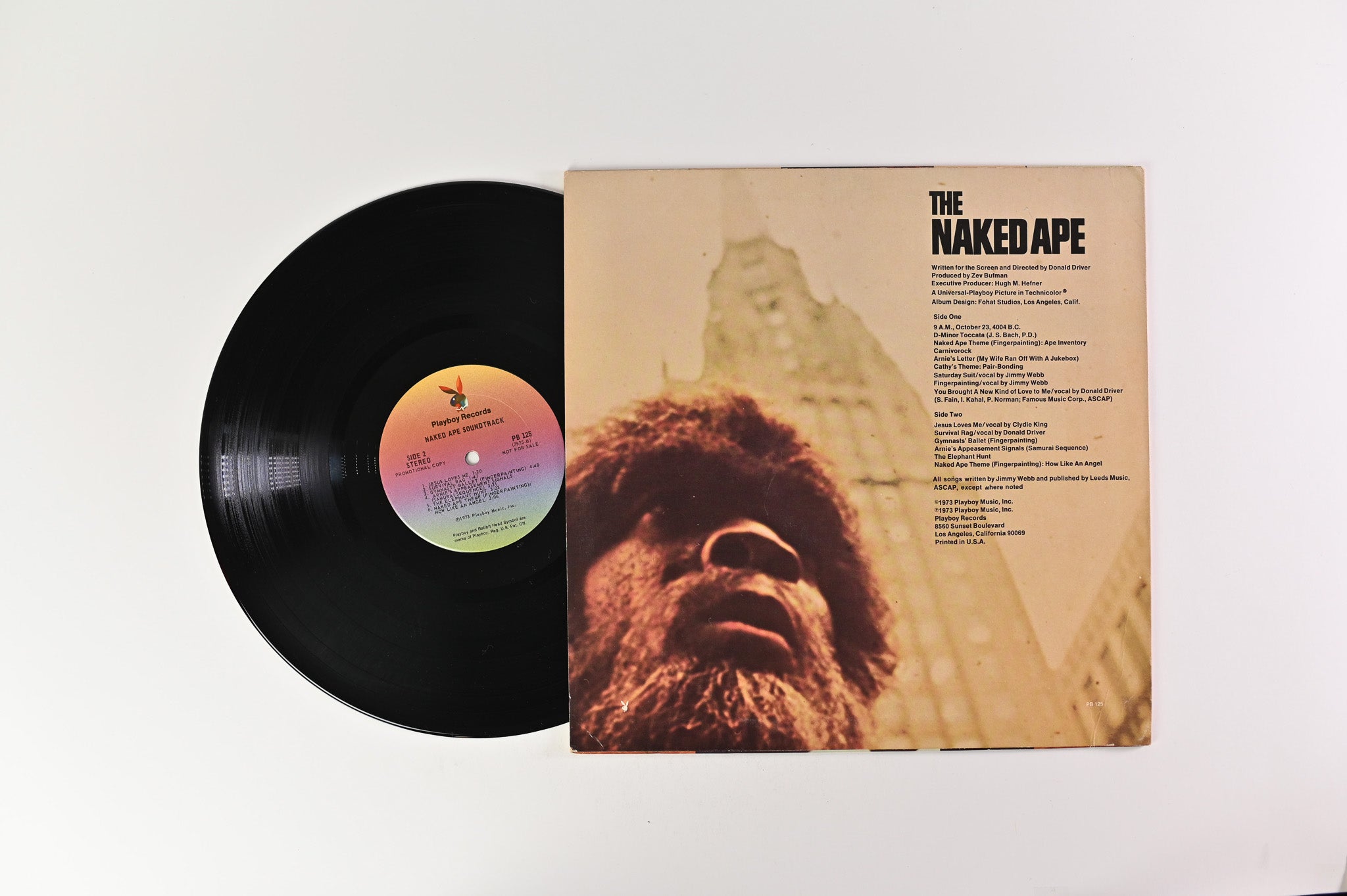 Jimmy Webb - The Naked Ape on Playboy Records
