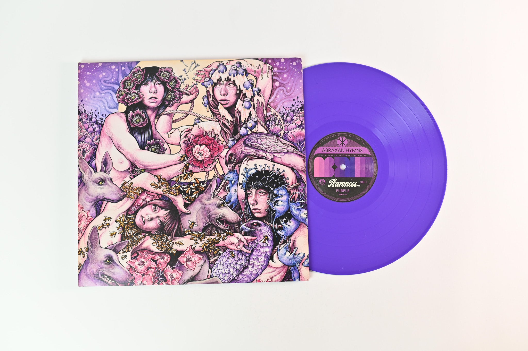 Baroness - Purple on Abraxan Hymns Purple Vinyl