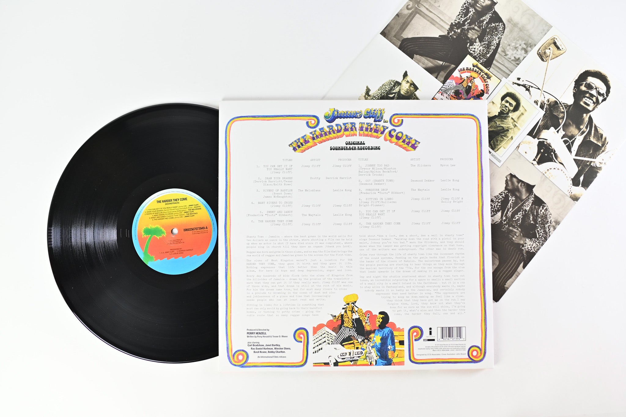 Various - The Harder They Come (Original Soundtrack Recording) on Island Records Reissue