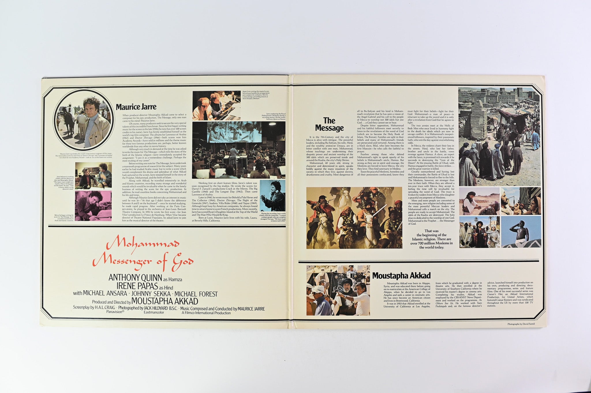 Maurice Jarre - Mohammad Messenger Of God on Namara Music