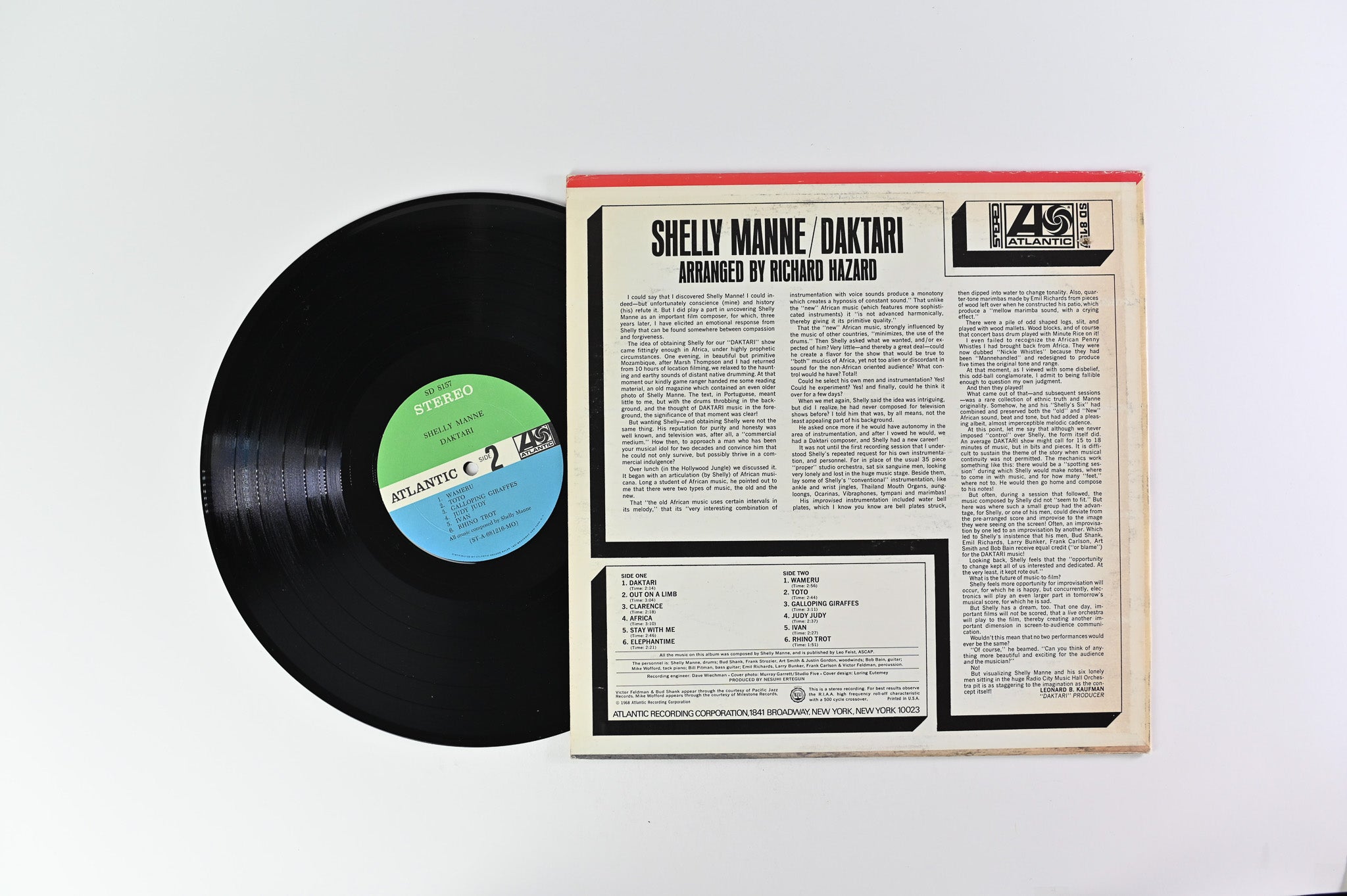 Shelly Manne - Daktari on Atlantic