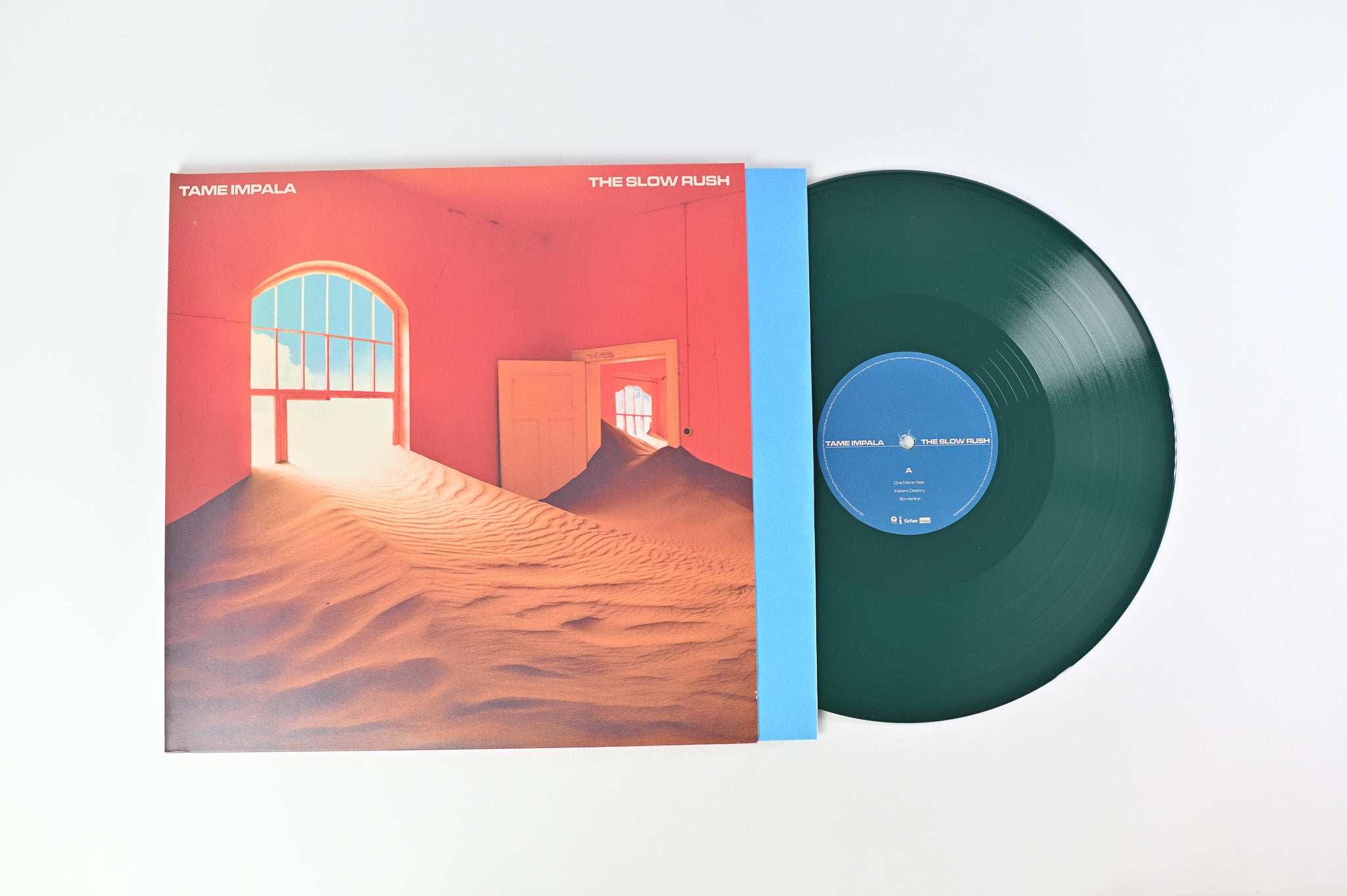 Tame Impala - The Slow Rush on Island Records Ltd. Forest Green Vinyl