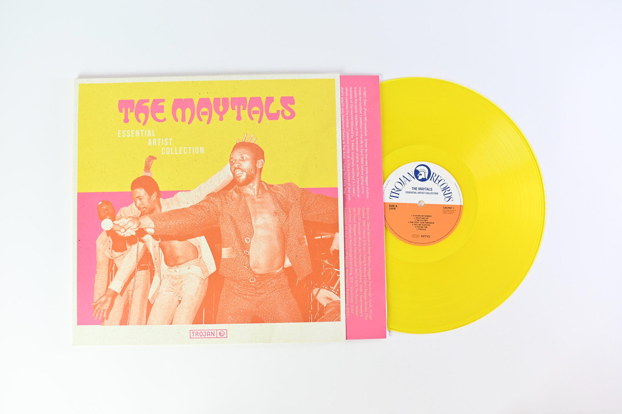 The Maytals - Essential Artist Collection on Trojan Records Yellow Vinyl