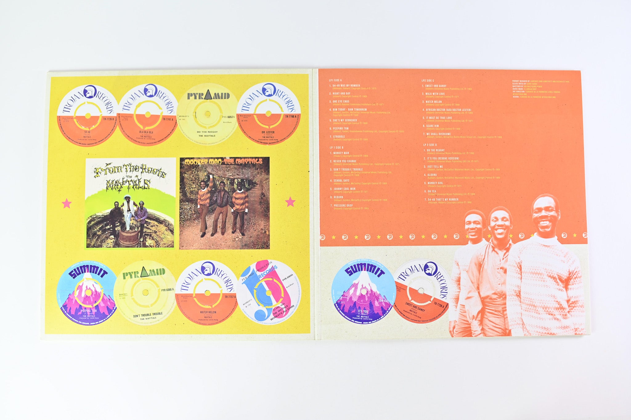 The Maytals - Essential Artist Collection on Trojan Records Yellow Vinyl