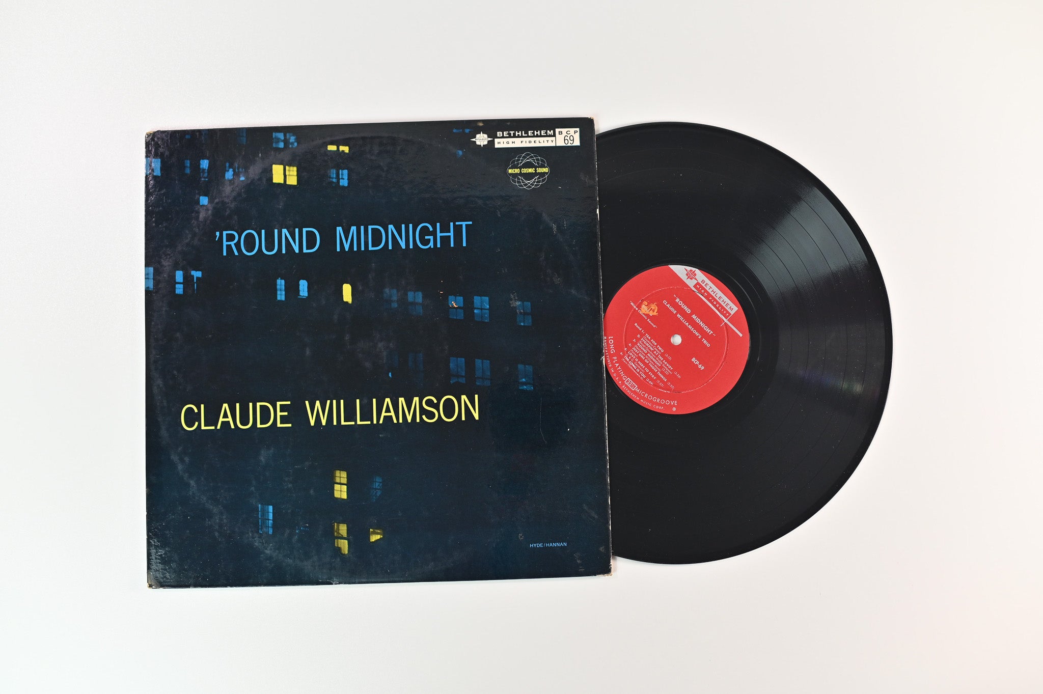 The Claude Williamson Trio - 'Round Midnight on Bethlehem Mono Deep Groove