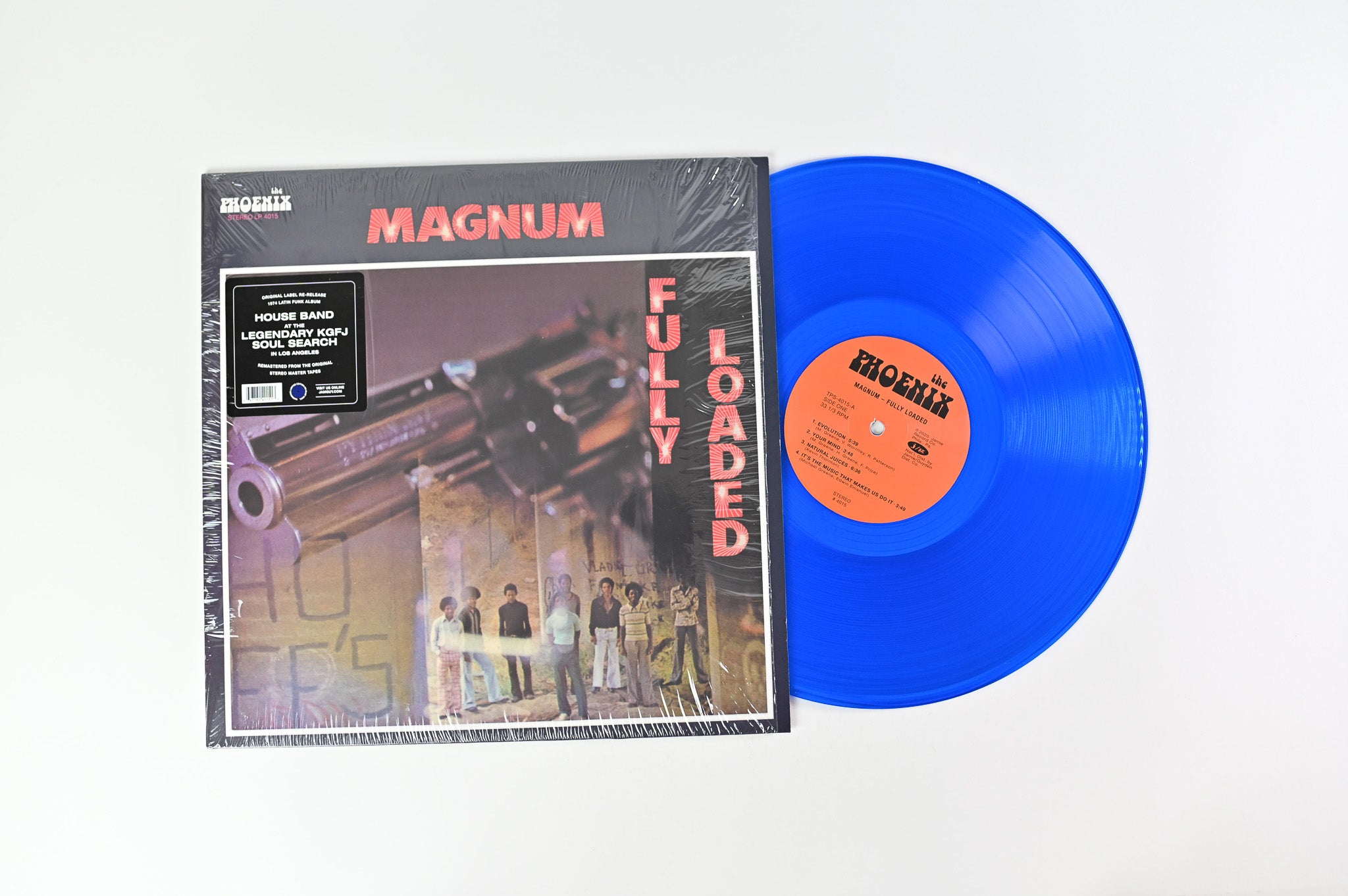 Magnum - Fully Loaded on The Phoenix Ltd. Numbered Reissue on Blue Translucent Vinyl