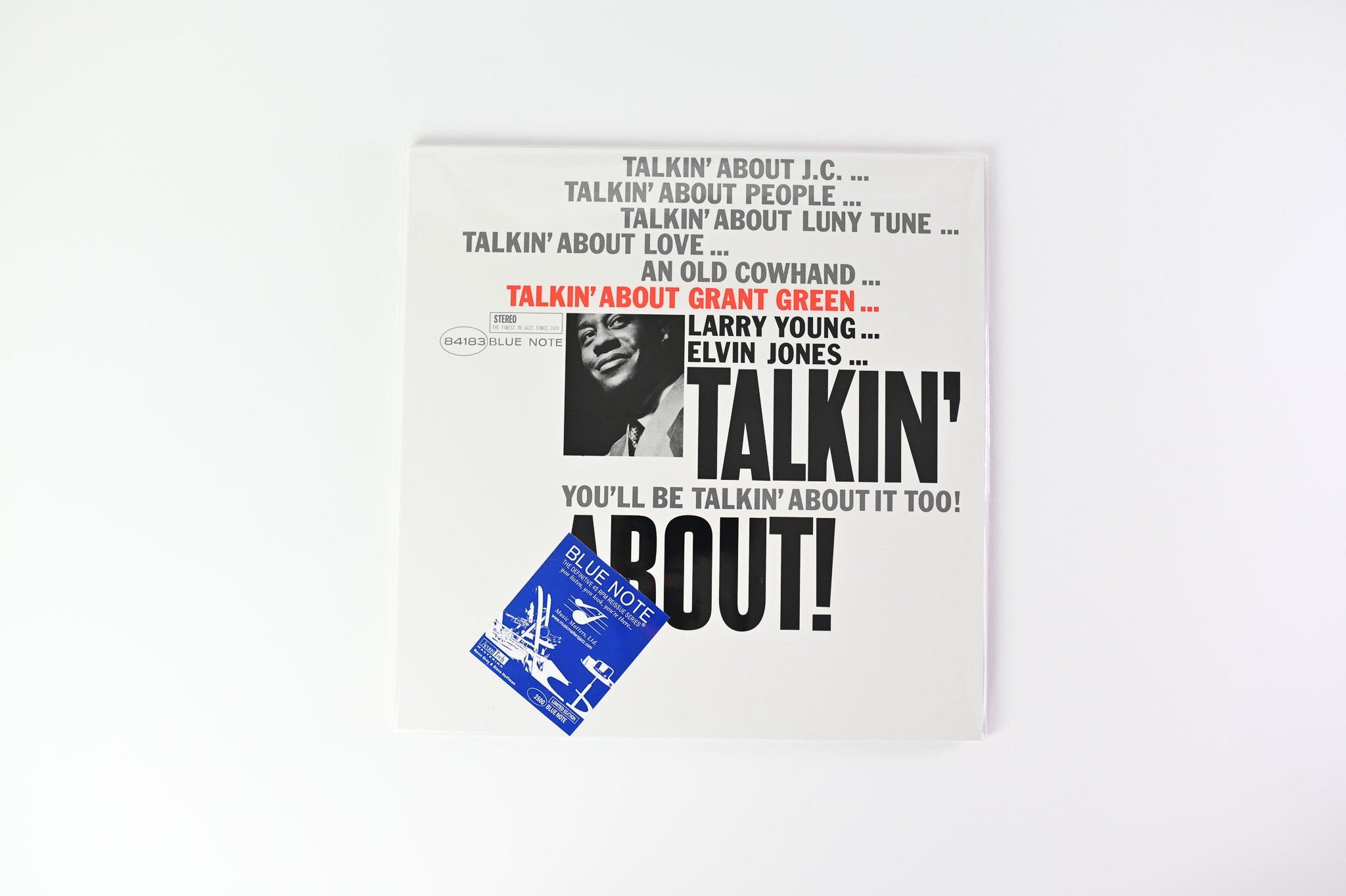 Grant Green - Talkin' About on Blue Note Music Matters Ltd Reissue Numbered 45 RPM