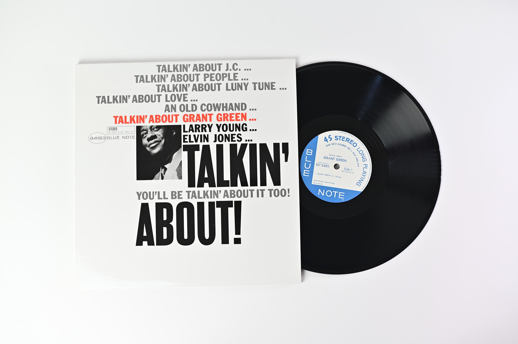 Grant Green - Talkin' About on Blue Note Music Matters Ltd Reissue Numbered 45 RPM