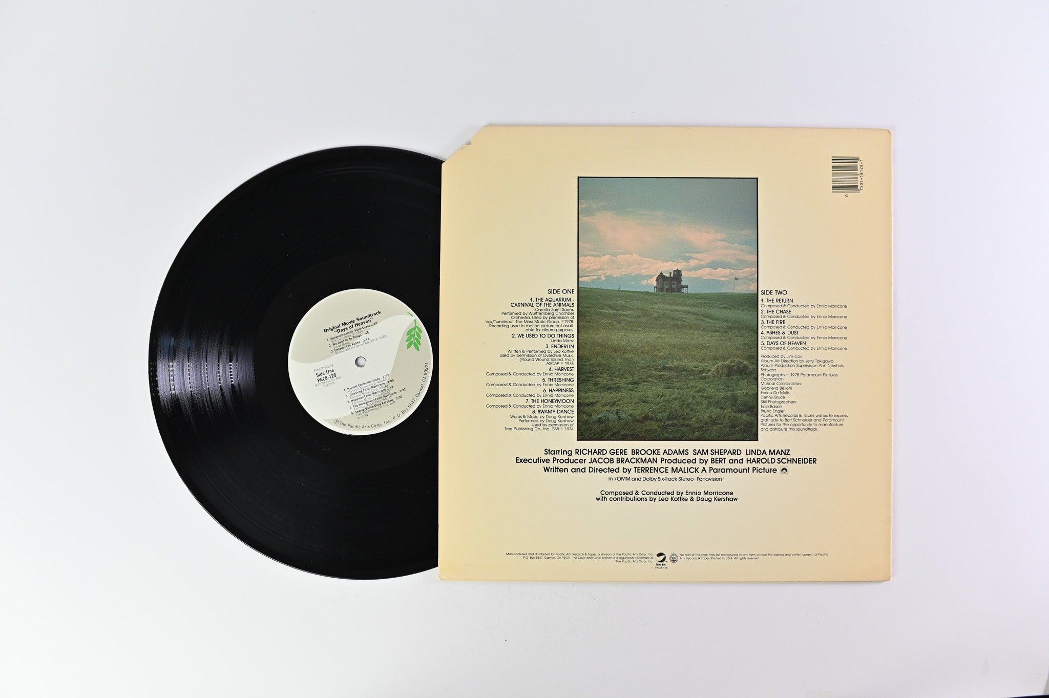 Ennio Morricone - Days Of Heaven - The Original Soundtrack From The Motion Picture on Pacific Arts