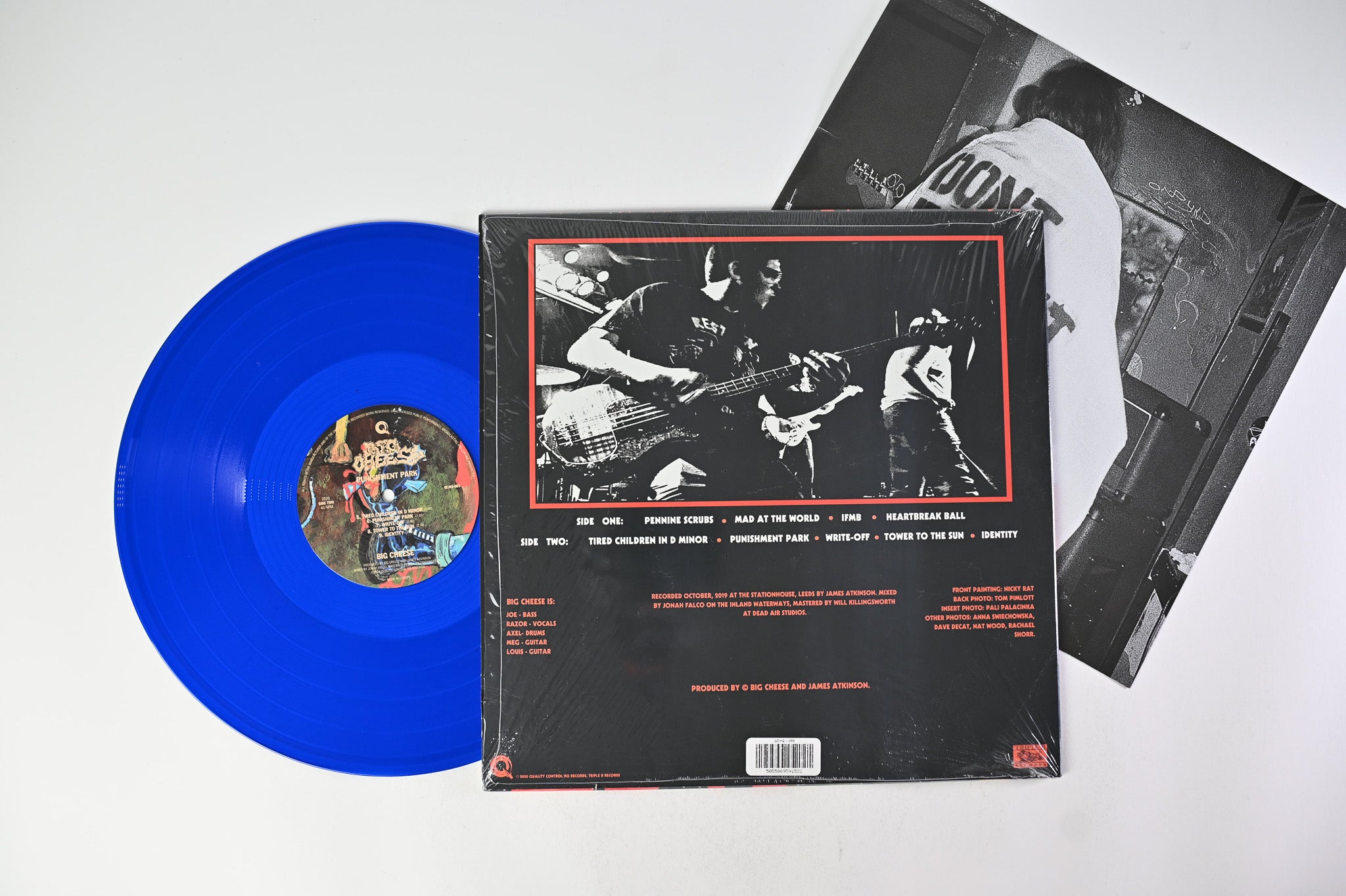 Big Cheese - Punishment Park on Quality Control HQ / Triple-B Records - Blue Vinyl