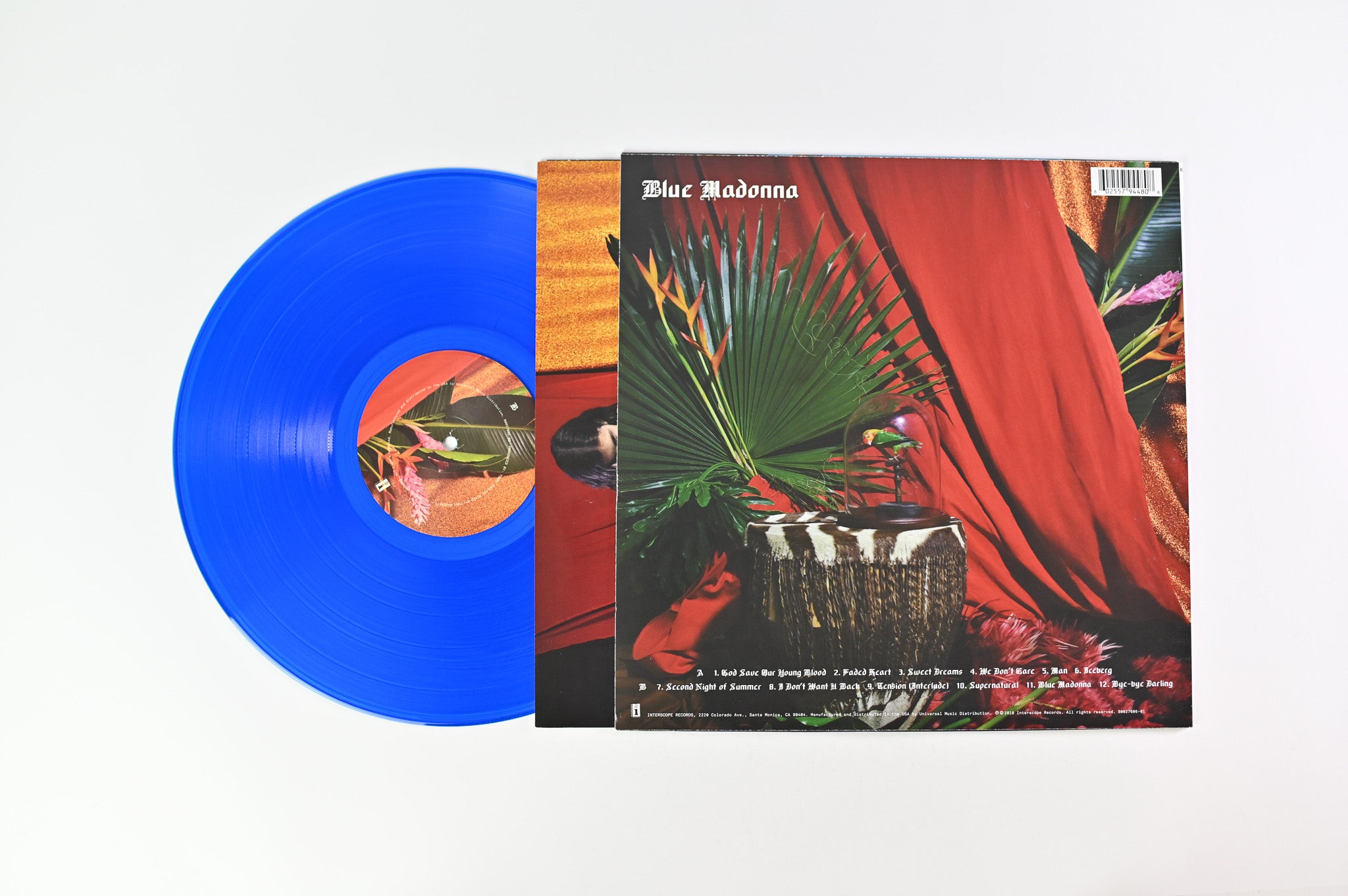 BØRNS - Blue Madonna on Interscope Records Ltd. Translucent Blue Vinyl