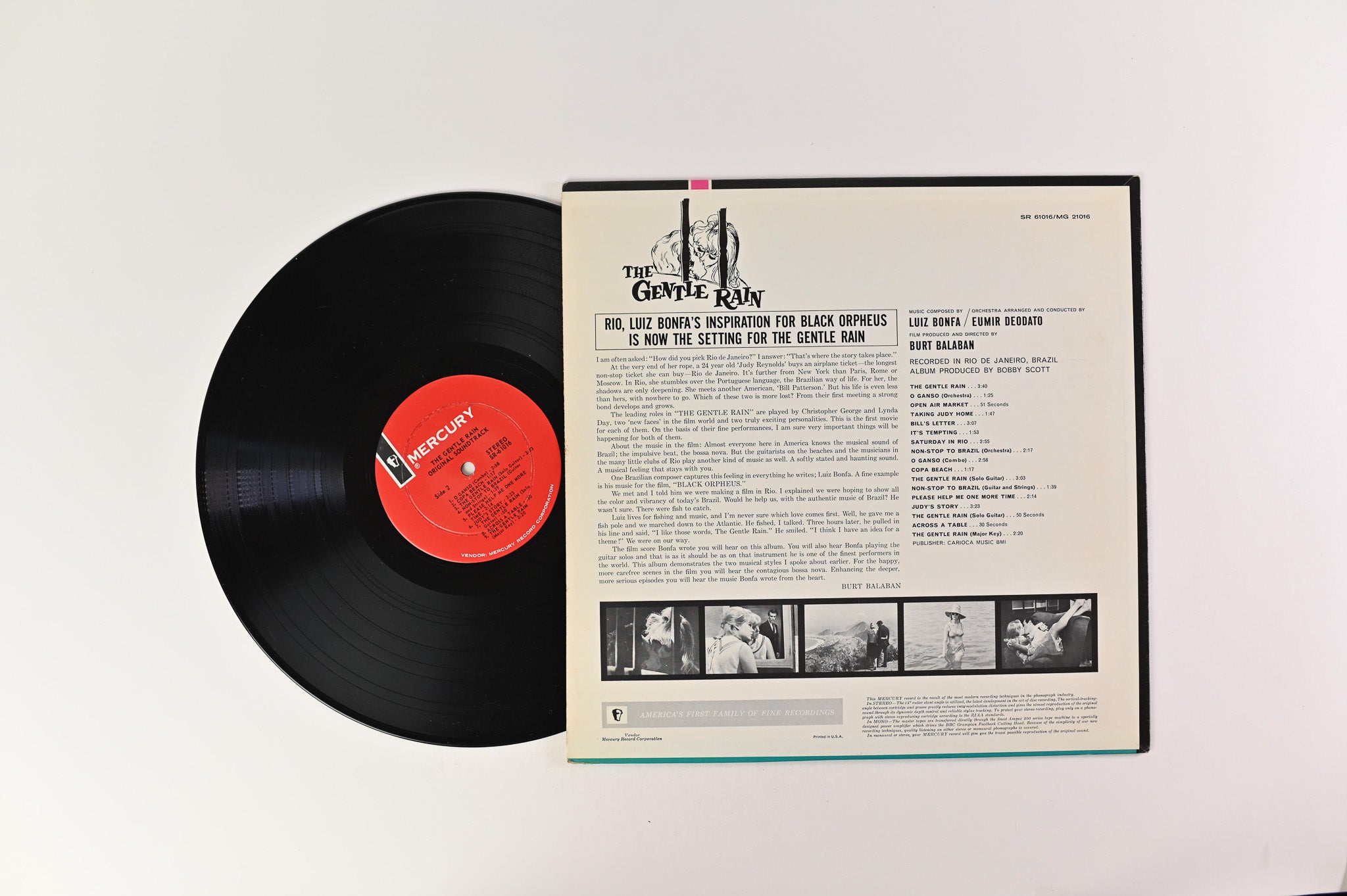 Luiz Bonfá - The Gentle Rain:  Original Motion Picture Soundtrack Recording on Mercury