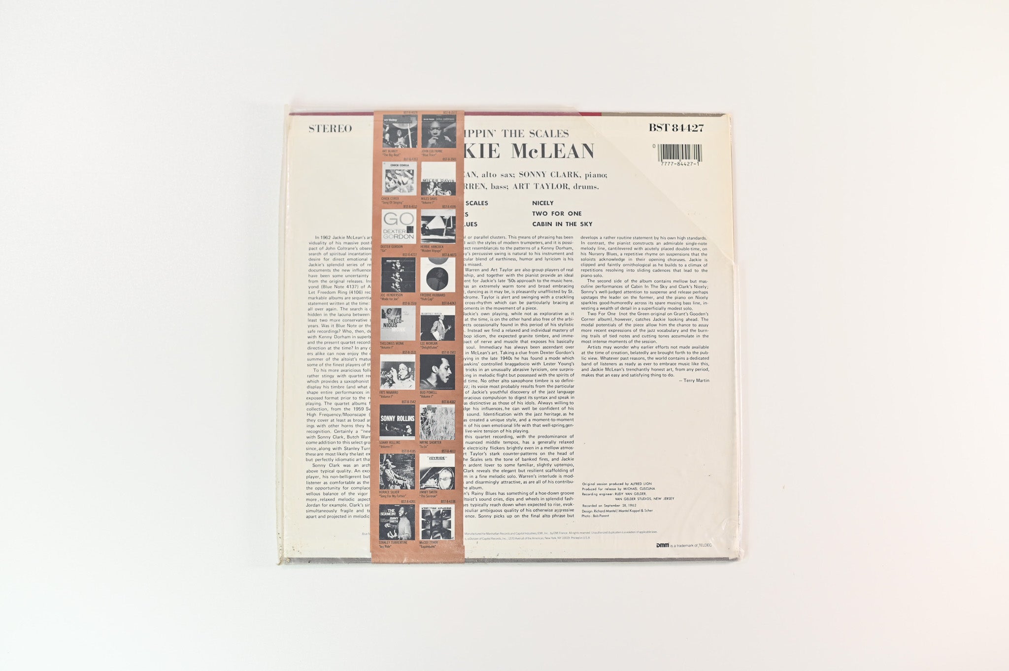 Jackie McLean - Tippin' The Scales on Blue Note DMM Reissue Sealed