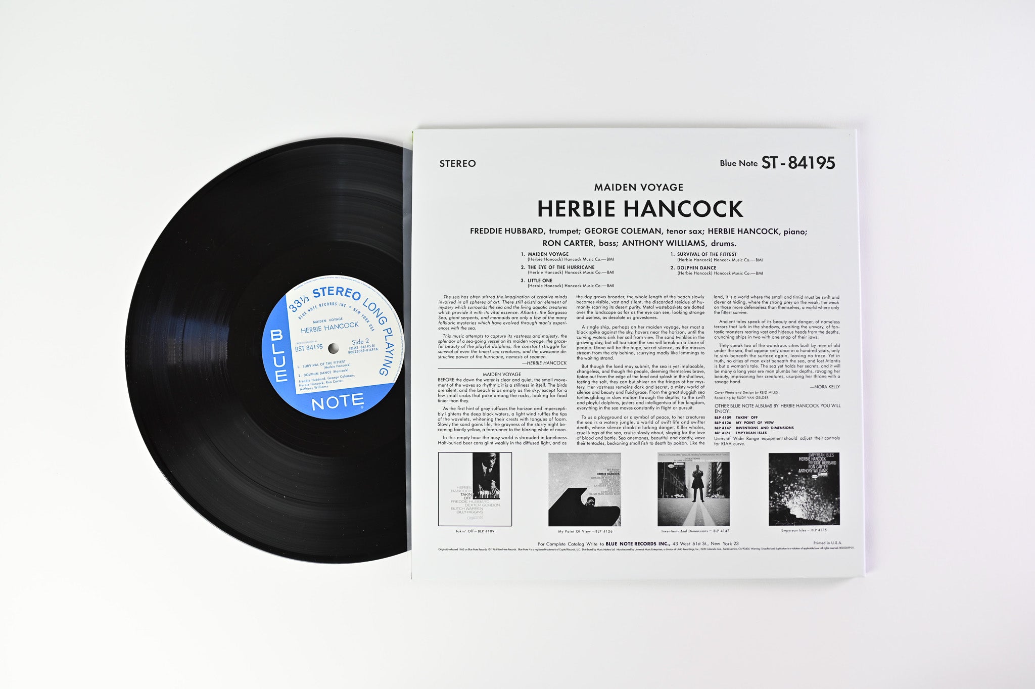 Herbie Hancock - Maiden Voyage on Blue Note Music Matters SRX Ltd Reissue