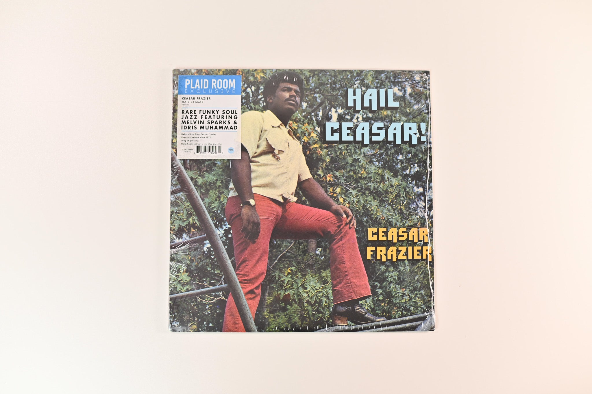 Caesar Frazier - Hail Ceasar! on Tidal Wave Ltd Sky Blue Reissue Sealed