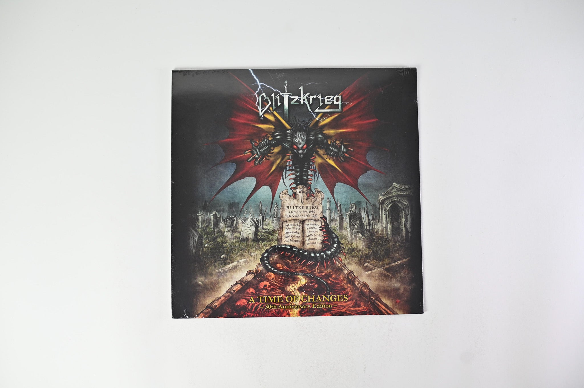 Blitzkrieg - A Time Of Changes: 30th Anniversary Edition on High Roller Records - Sealed