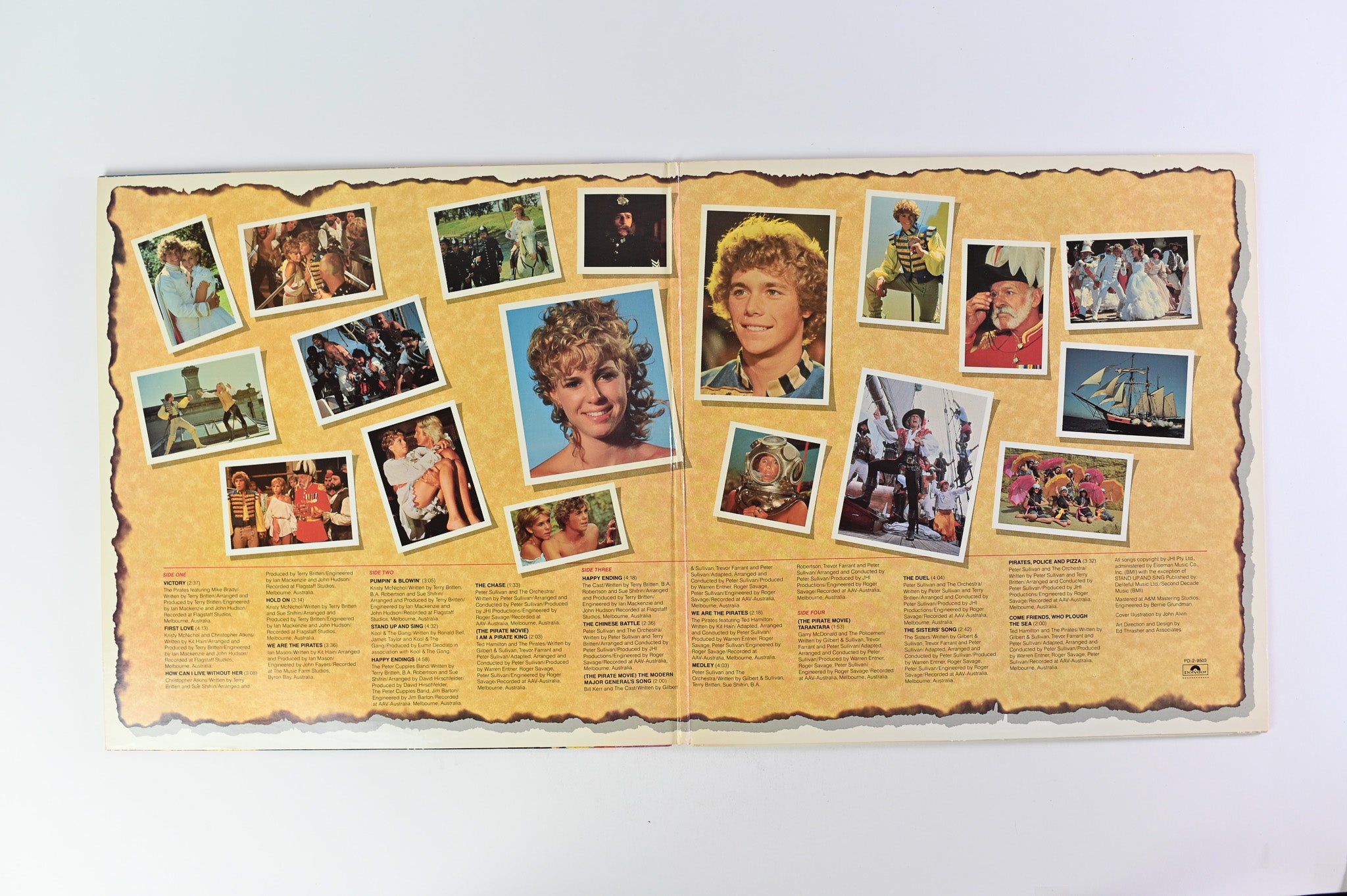 Various - The Pirate Movie - The Original Soundtrack From The Motion Picture on Polydor