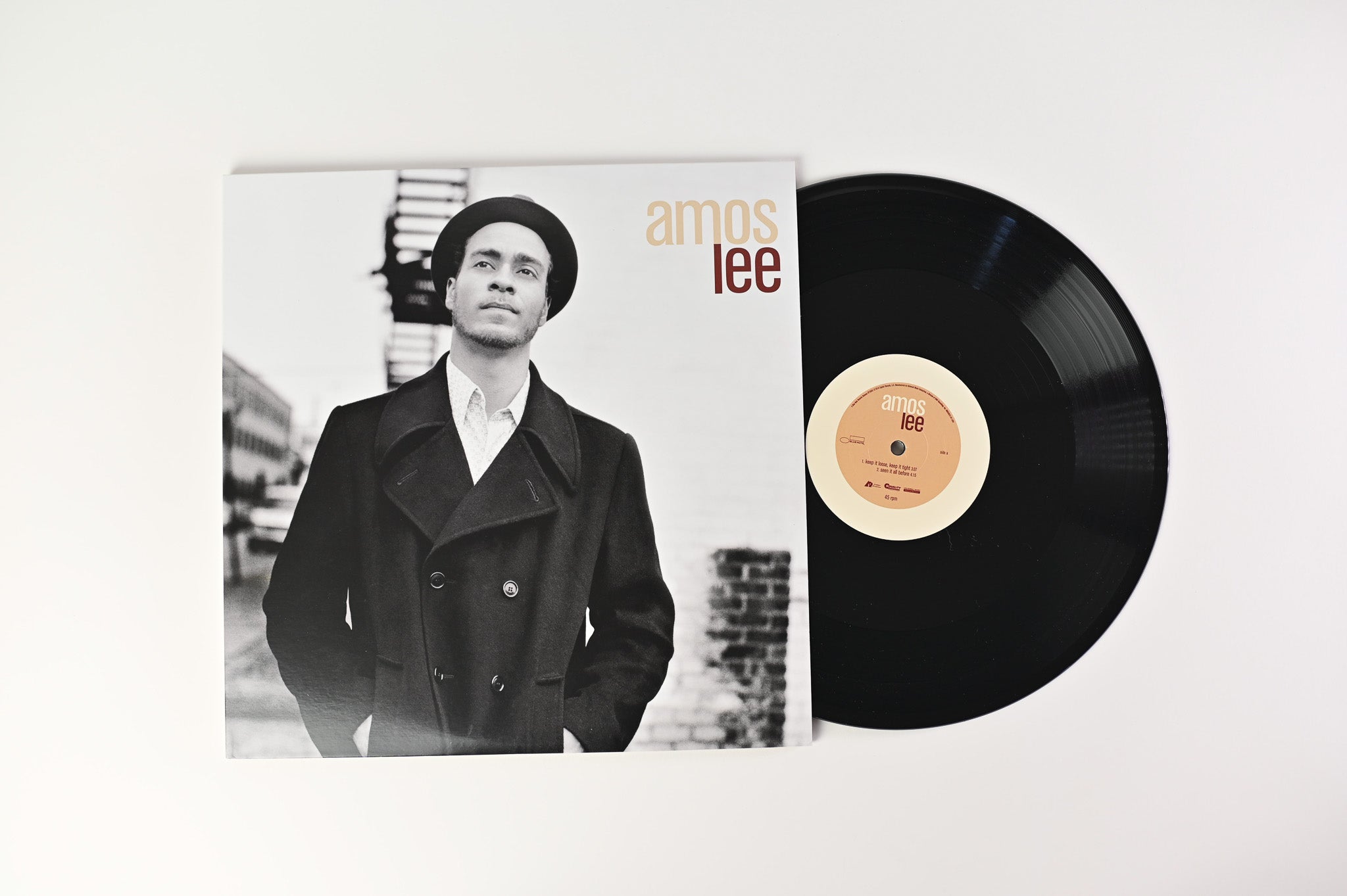 Amos Lee - Amos Lee on Blue Note Analogue Productions 45 RPM Reissue