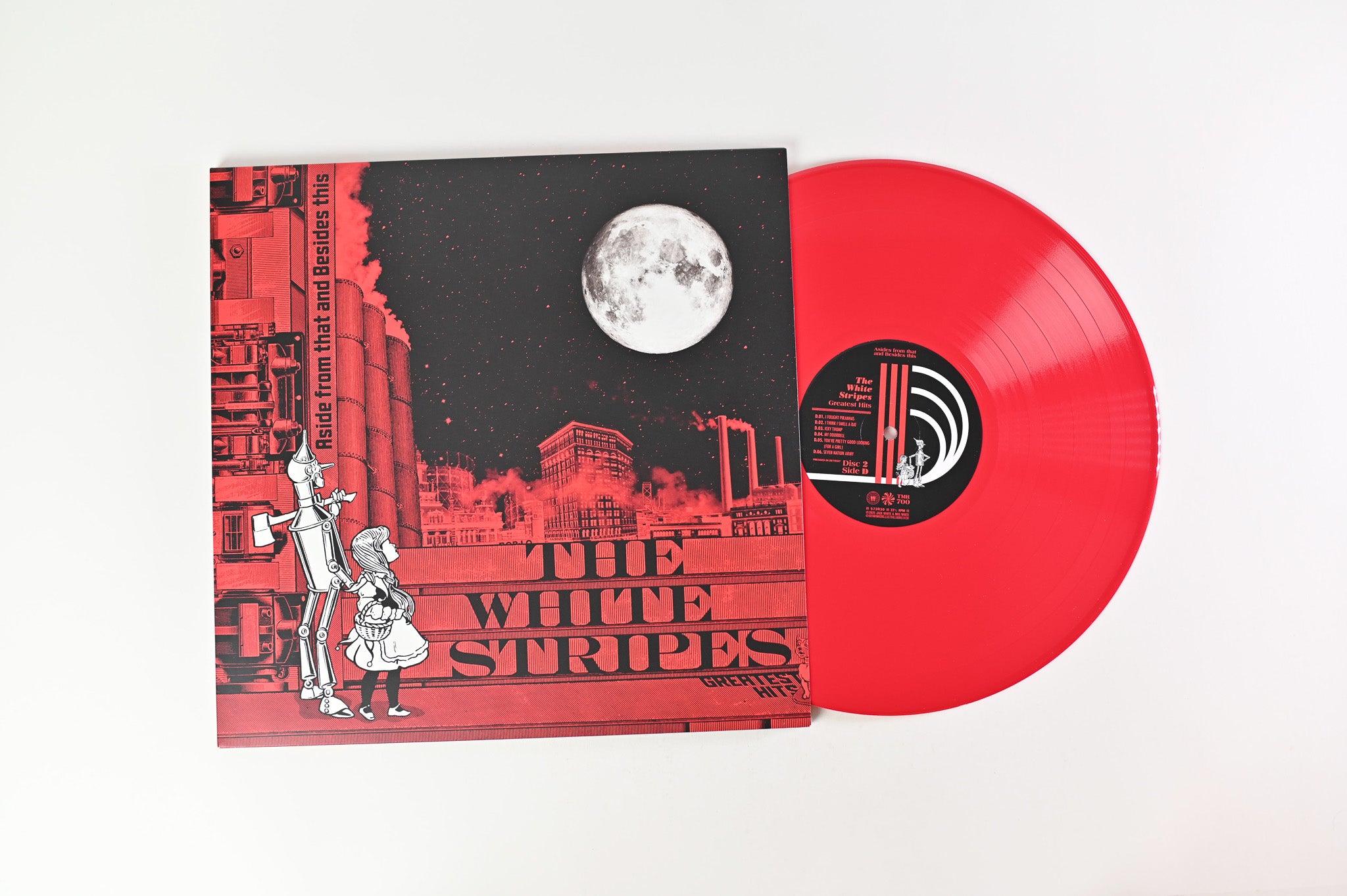 The White Stripes - Aside From That And Besides This: The White Stripes Greatest Hits on Third Man Records Ltd. White/Red/Splatter Vinyl