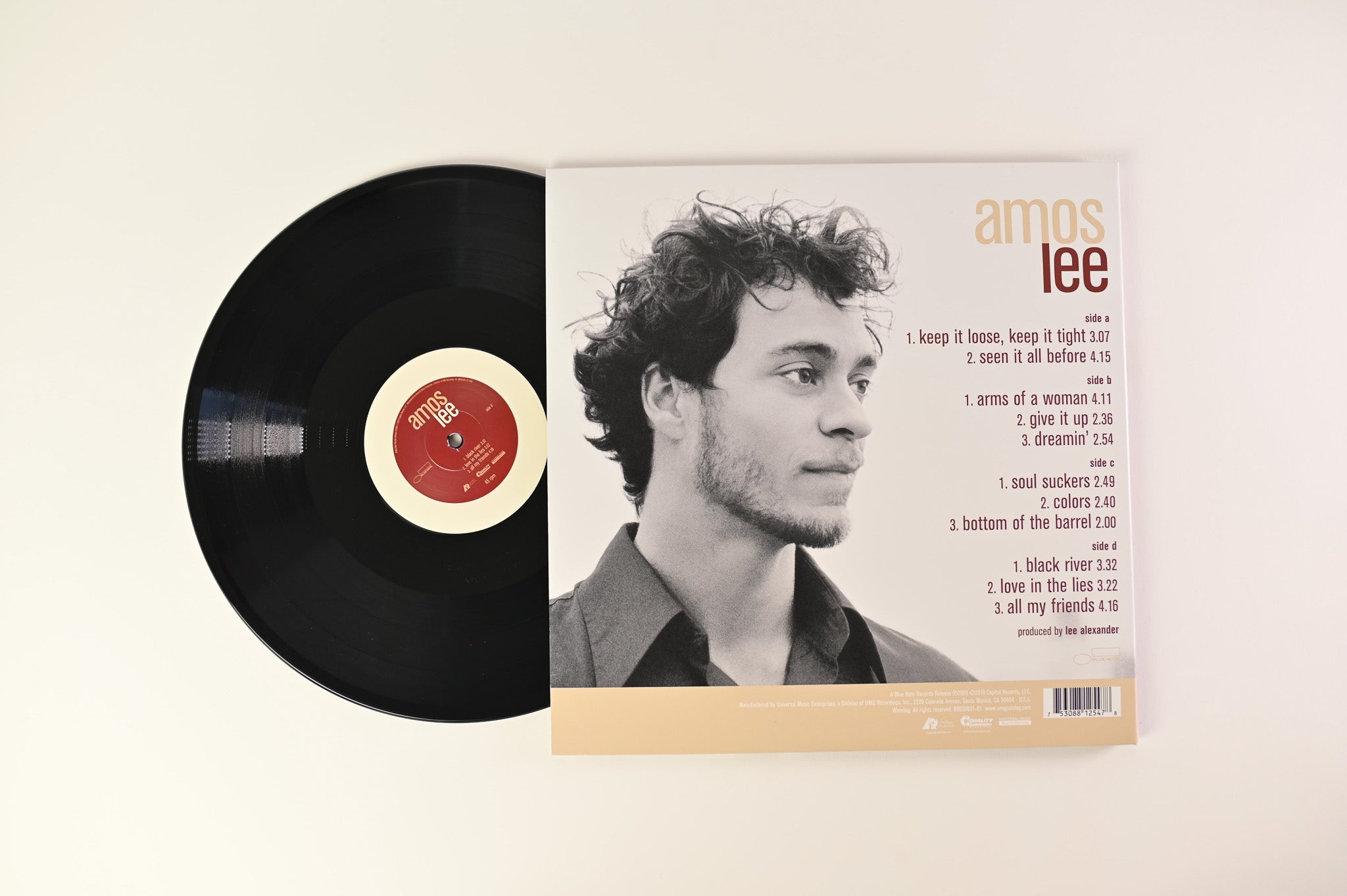 Amos Lee - Amos Lee on Blue Note Analogue Productions 45 RPM Reissue