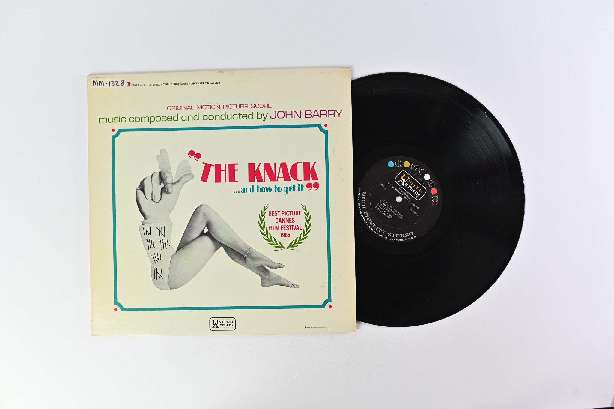 John Barry - The Knack...And How To Get It (Soundtrack) on United Artists Records