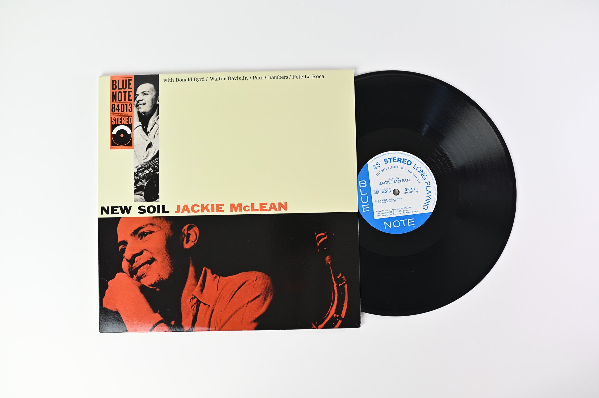 Jackie McLean - New Soil on Blue Note Analogue Productions Ltd 45 RPM Numbered Reissue