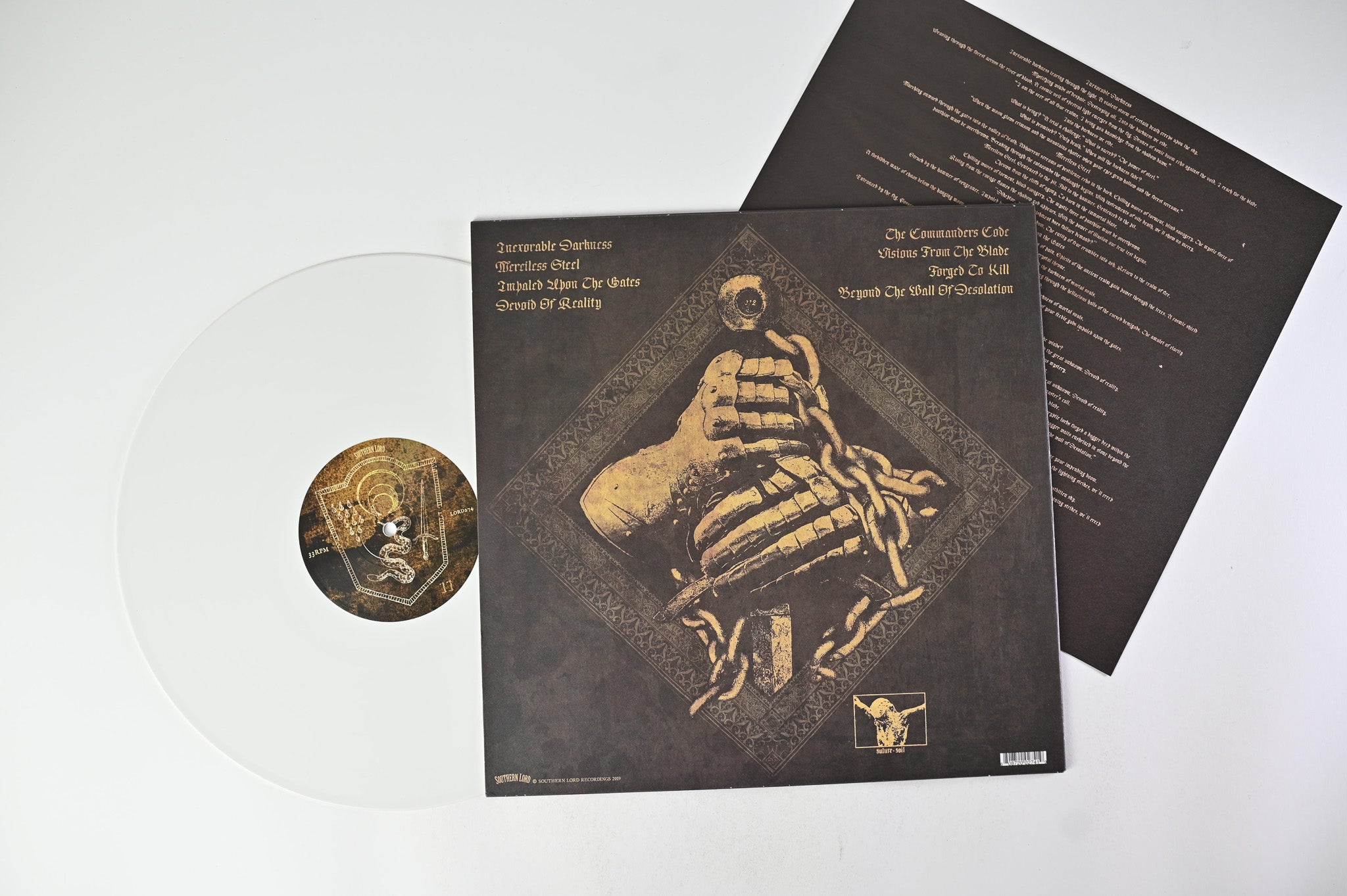 High Command - Beyond The Wall Of Desolation on Southern Lord - White Vinyl
